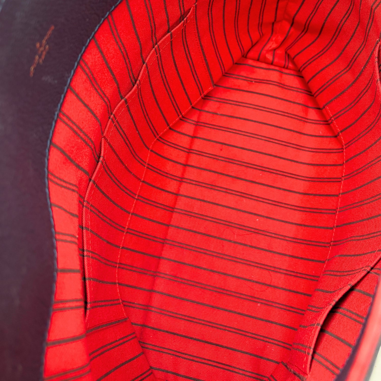 Melie Monogram Empreinte Blue/Red