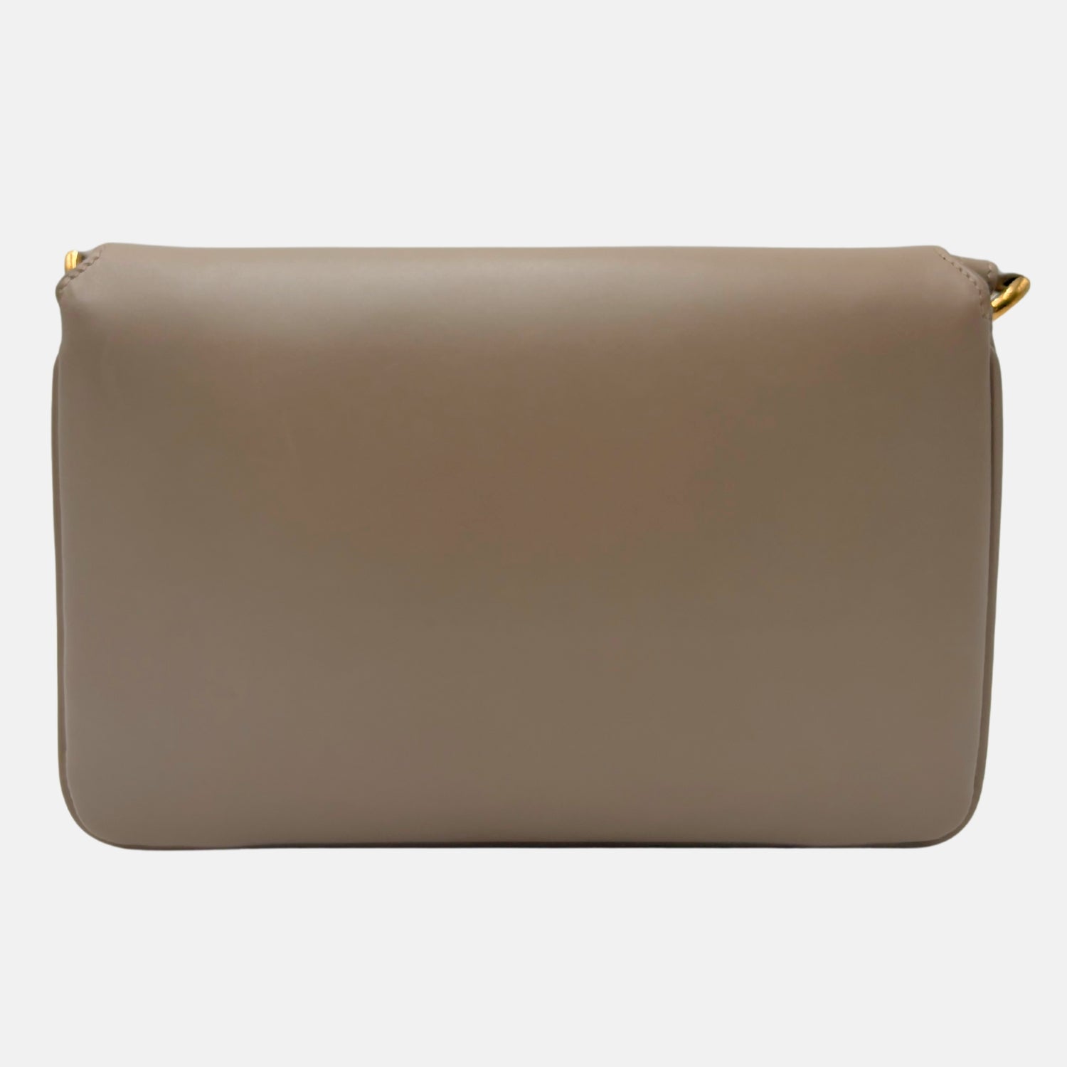 Le Maillon Tan Smooth Calfskin Shoulder Bag