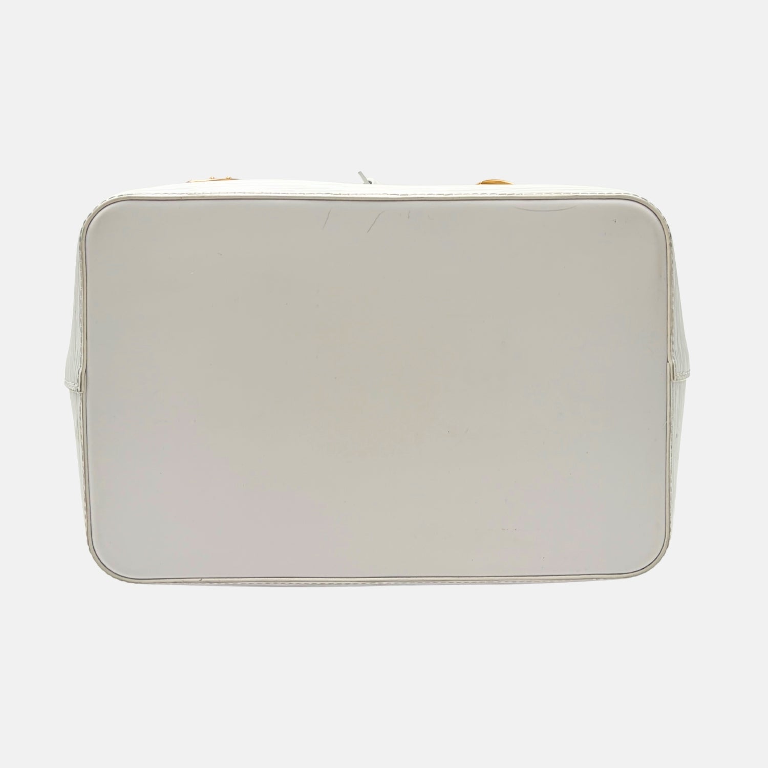 Neo Noé Love Lock White Epi Leather Bag
