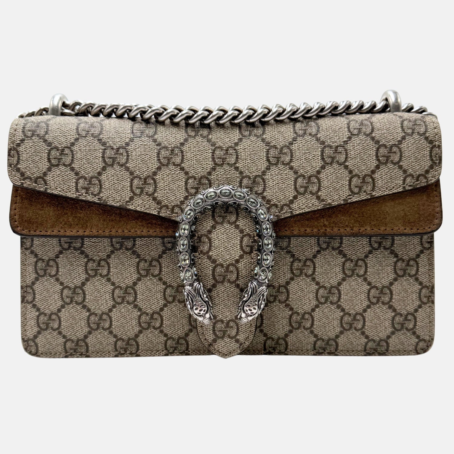 Dionysus GG Supreme Canvas Shoulder Bag