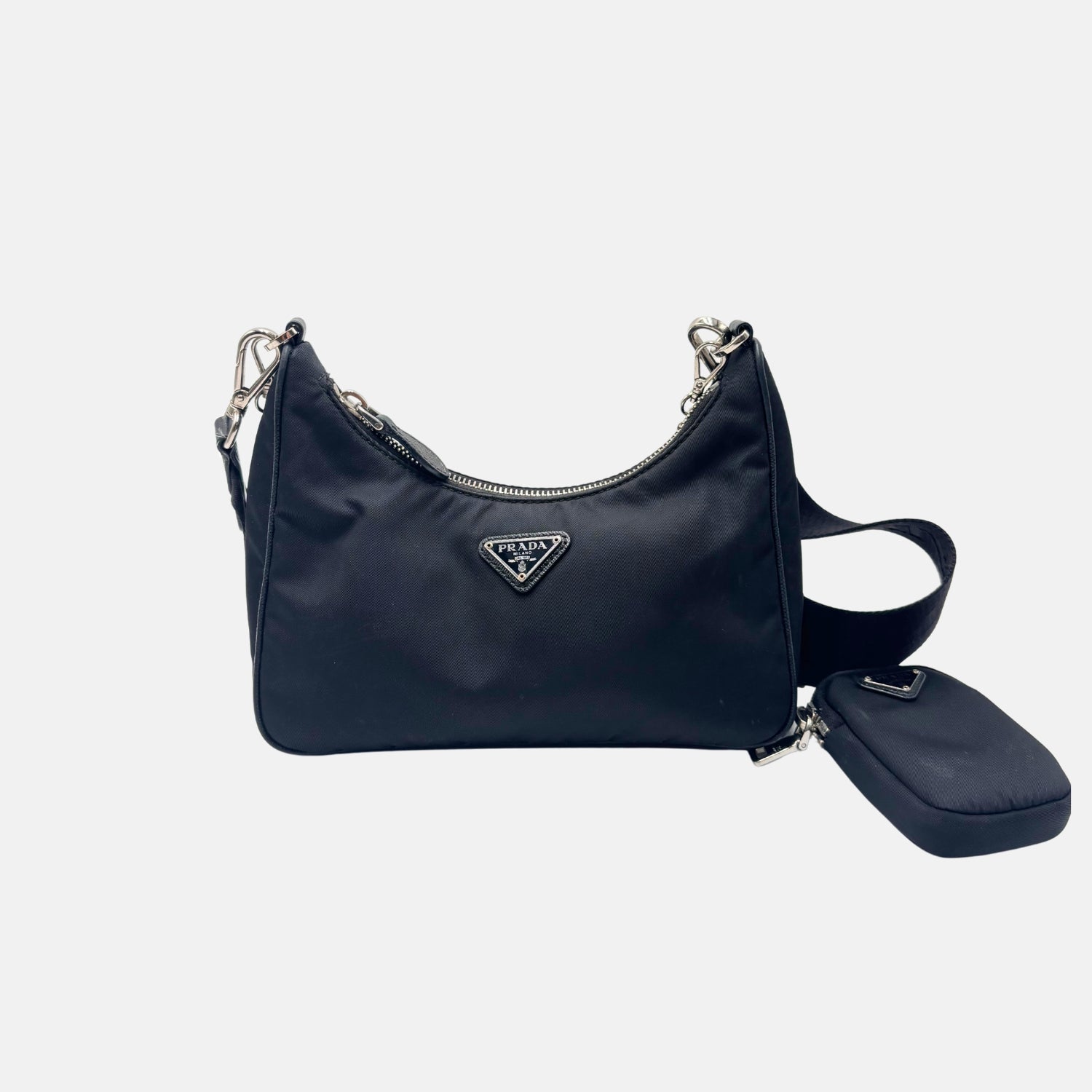 Re-Edition 2005 Shoulder Bag Black Nylon