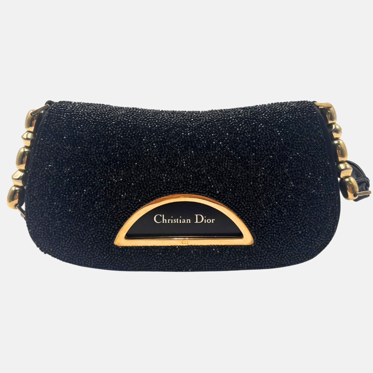 DIOR Malice Bag Black Beaded