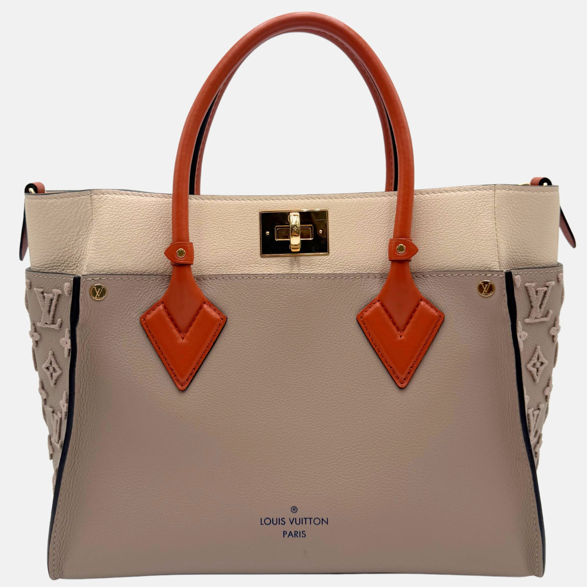 Louis Vuitton On My Side MM Tote Galet