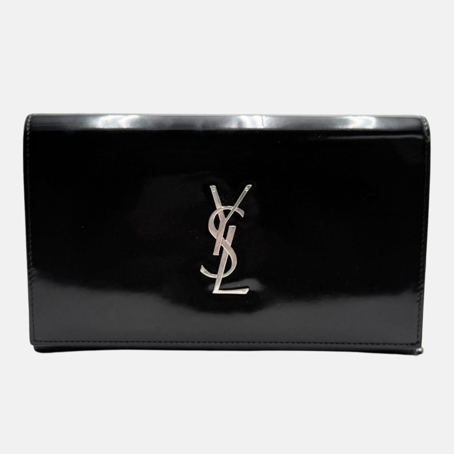 Kate Crossbody Bag Black Patent Leather Medium