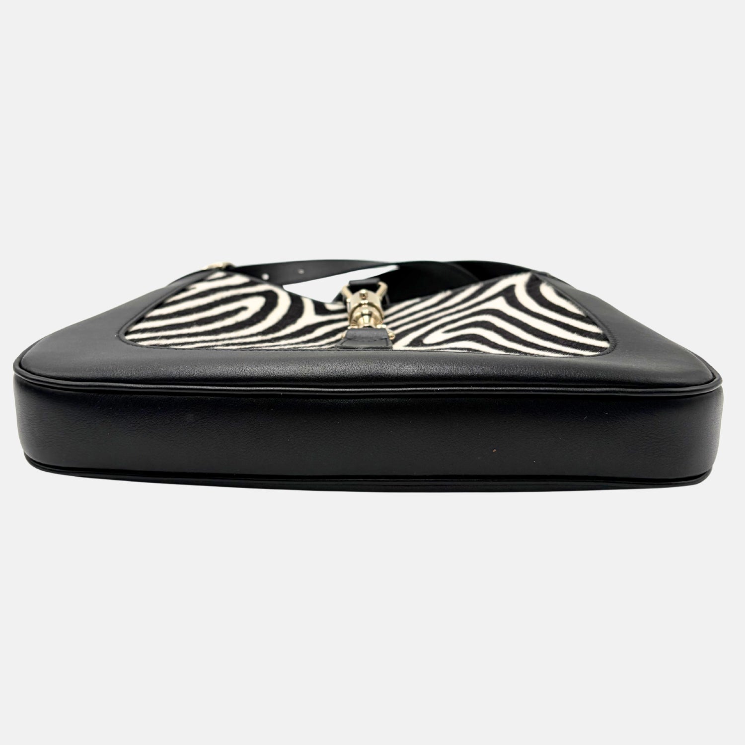 Jackie 1961 Zebra Horsehair Shoulder Bag