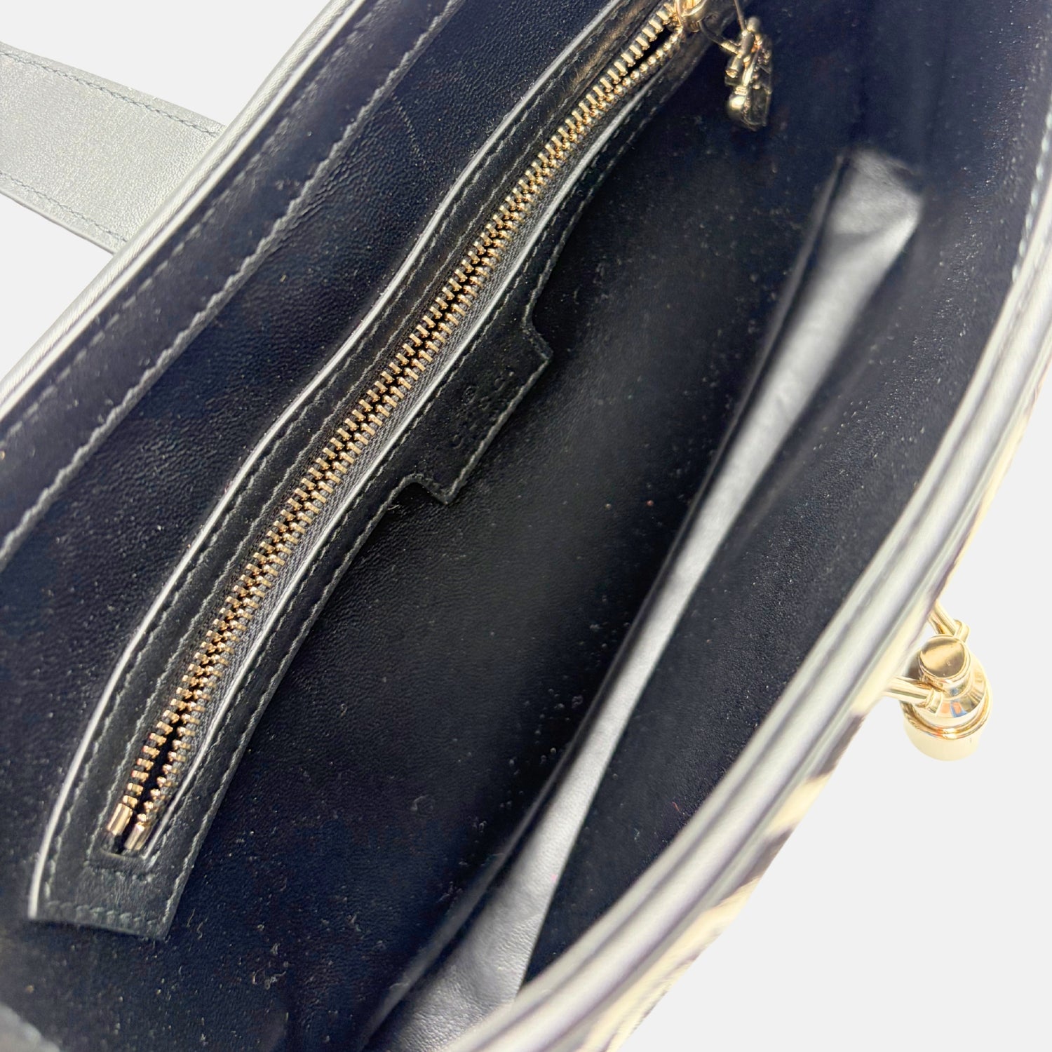 Jackie 1961 Zebra Horsehair Shoulder Bag