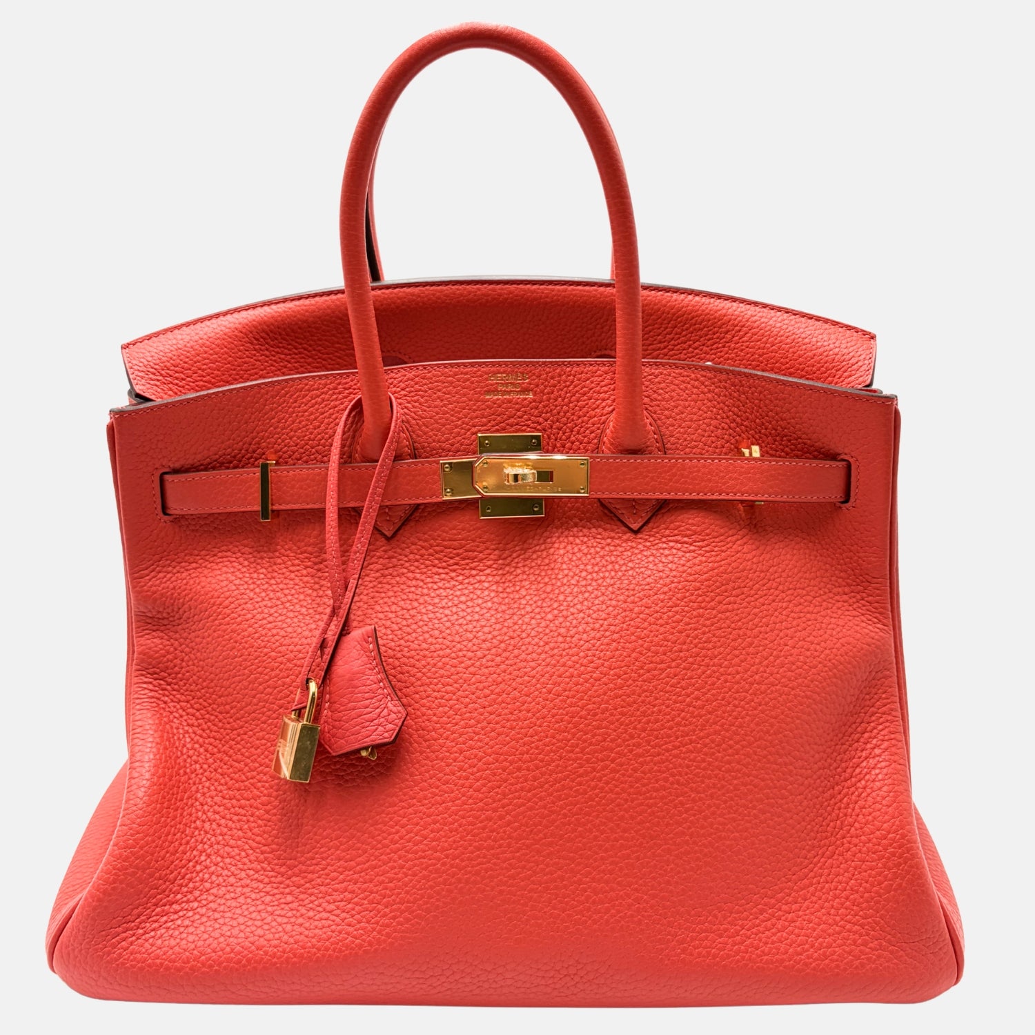 Birkin 35 Tangerine Togo