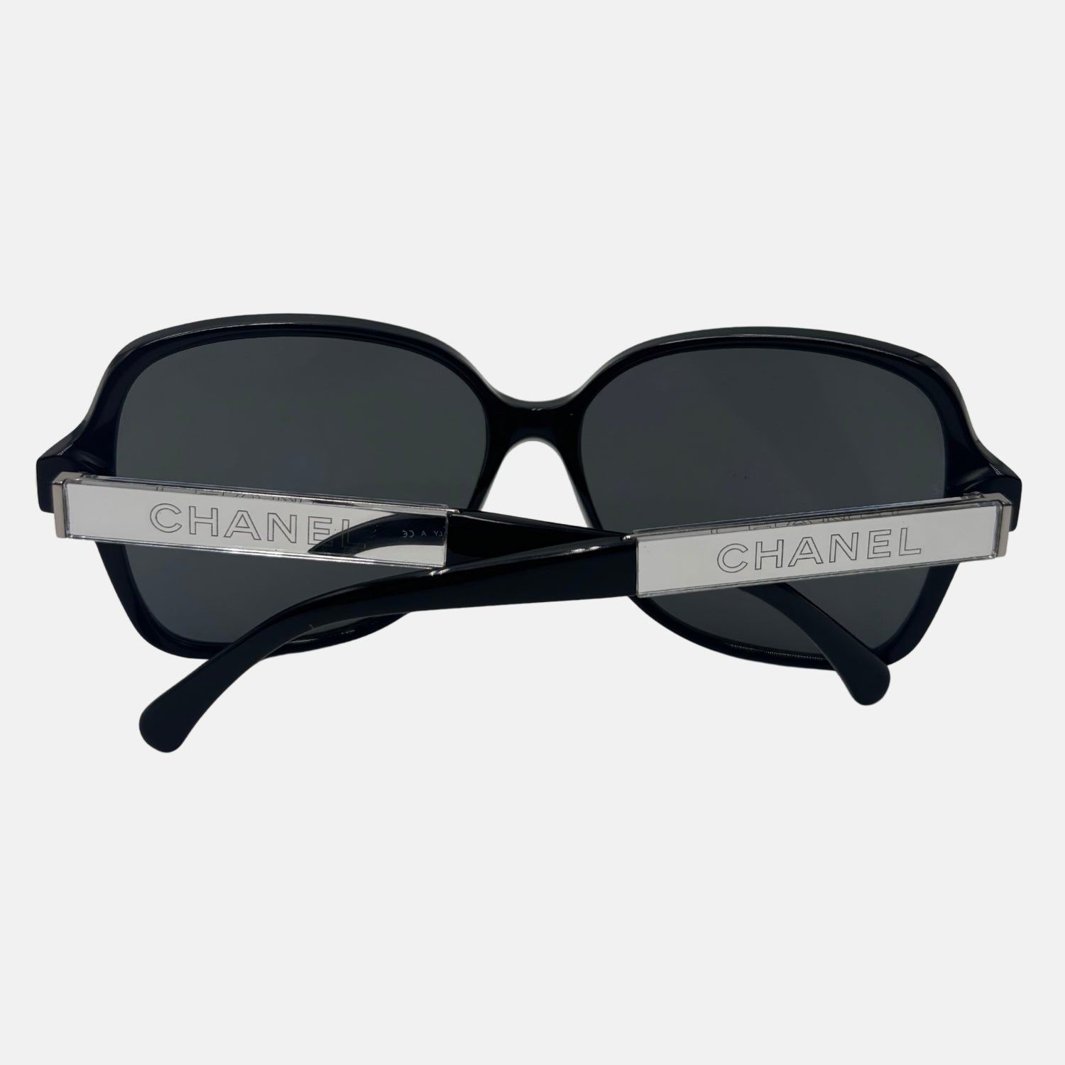 Sunglasses Silver Plaque Arms