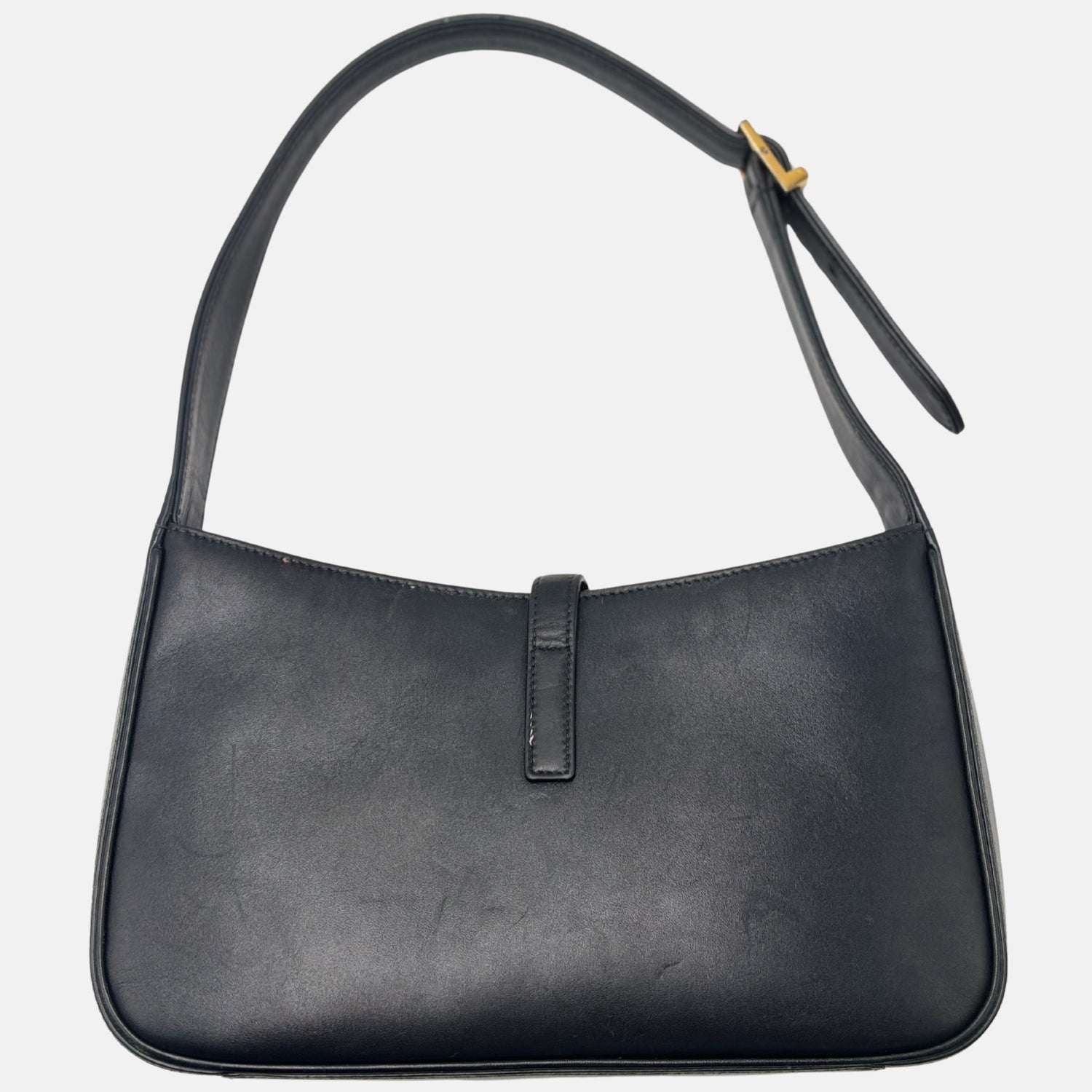 Le 5 à 7 Hobo Bag Black Leather