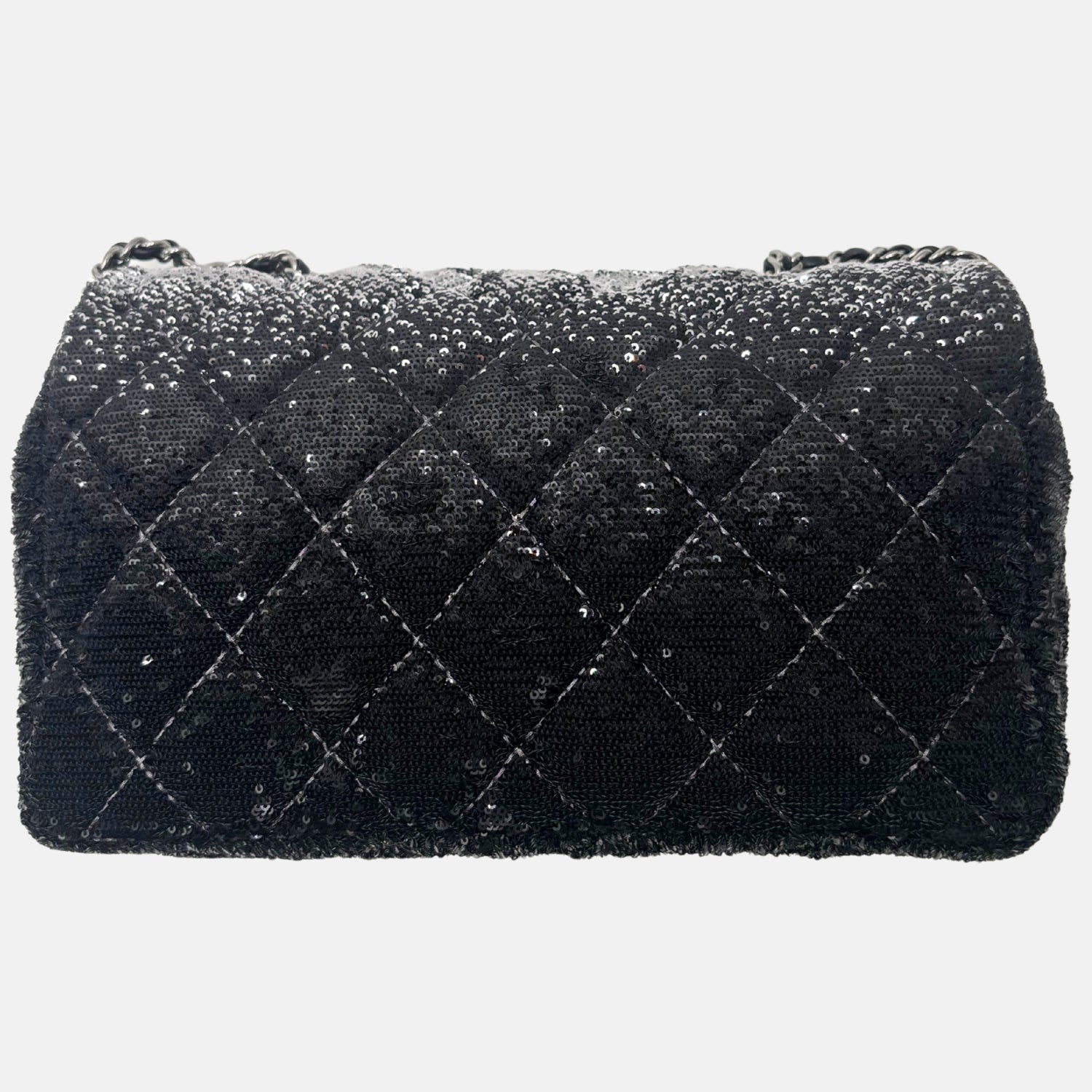 Flap Bag Quilted Sequins Medium