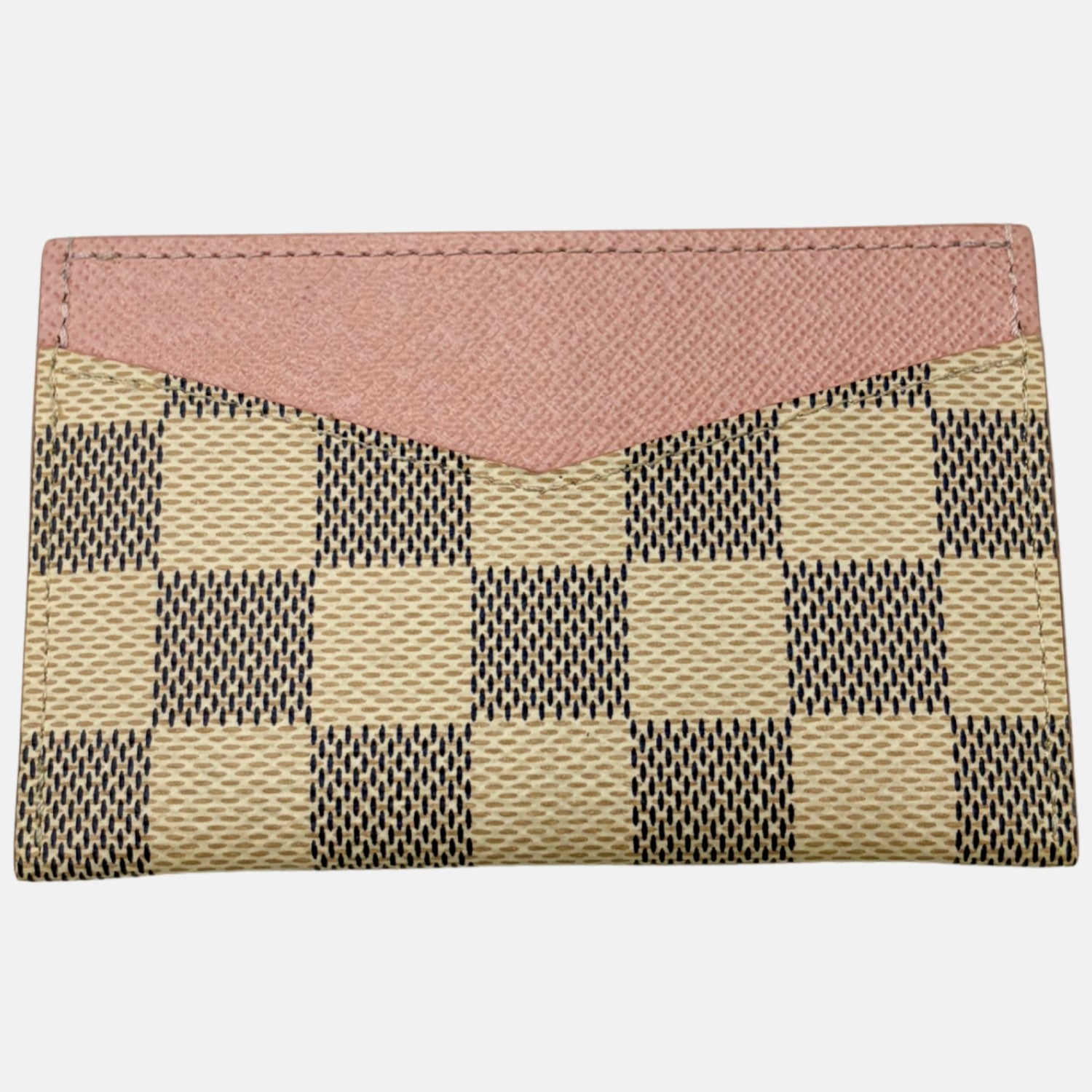 Card Holder Damier Azur Rose Ballerine Canvas