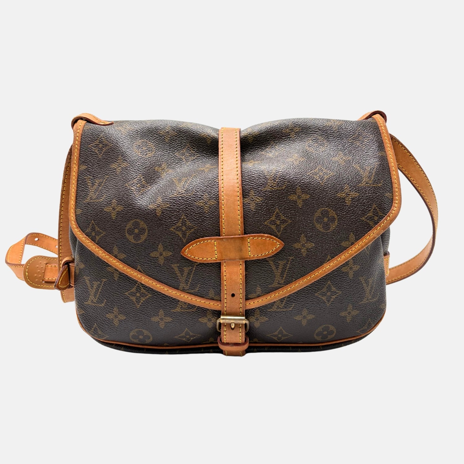Saumur 30 Crossbody Bag Monogram Canvas