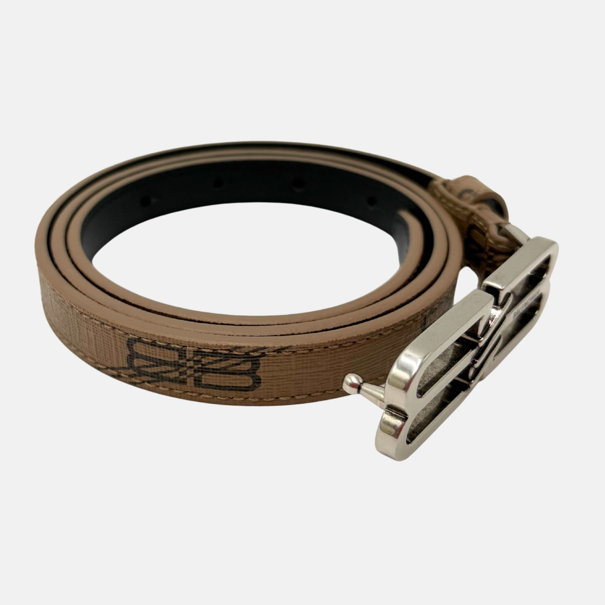 Thin Logo Belt Size 75