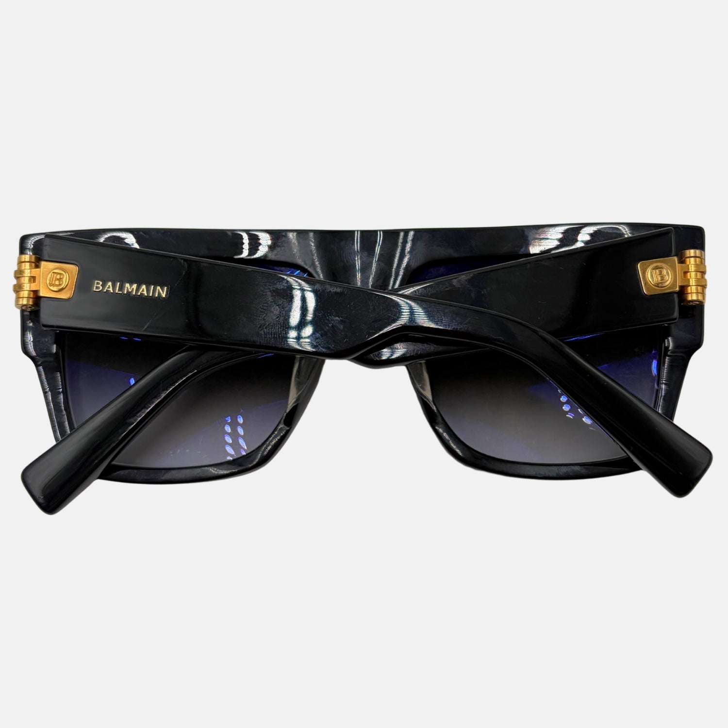 Sunglasses Black Oversized Square