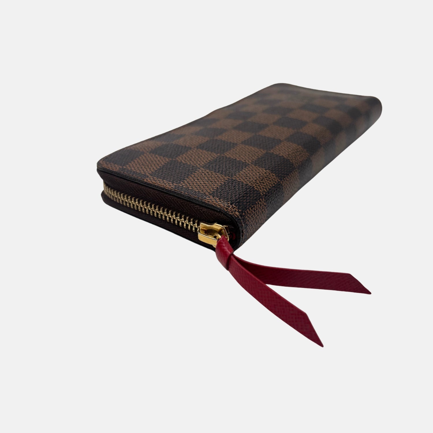 Zippy Wallet Damier Ebene Canvas