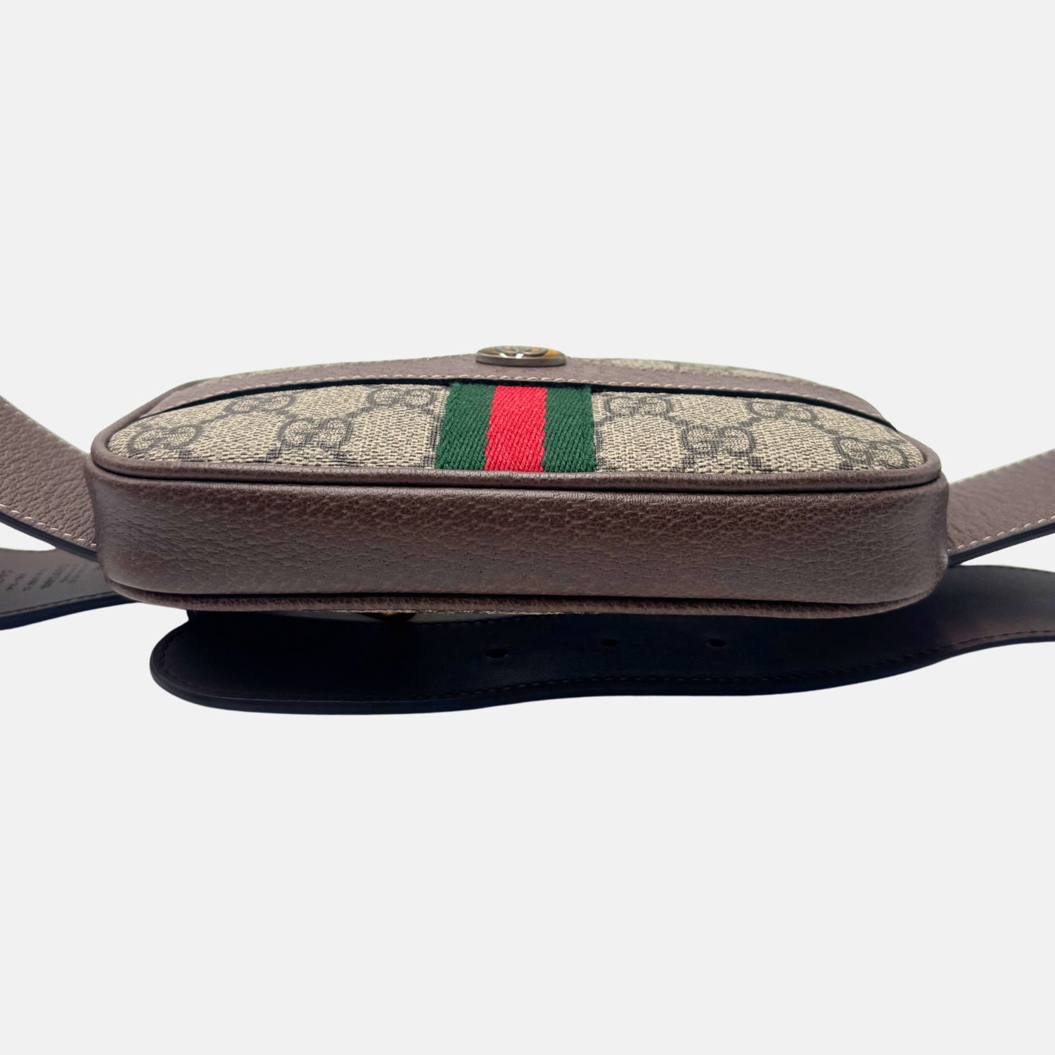 Ophidia GG Supreme Belt Bag Brown Canvas