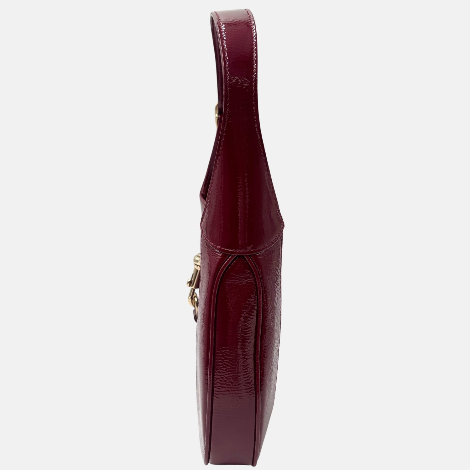 Jackie 1961 Shoulder Bag Burgundy Patent Leather