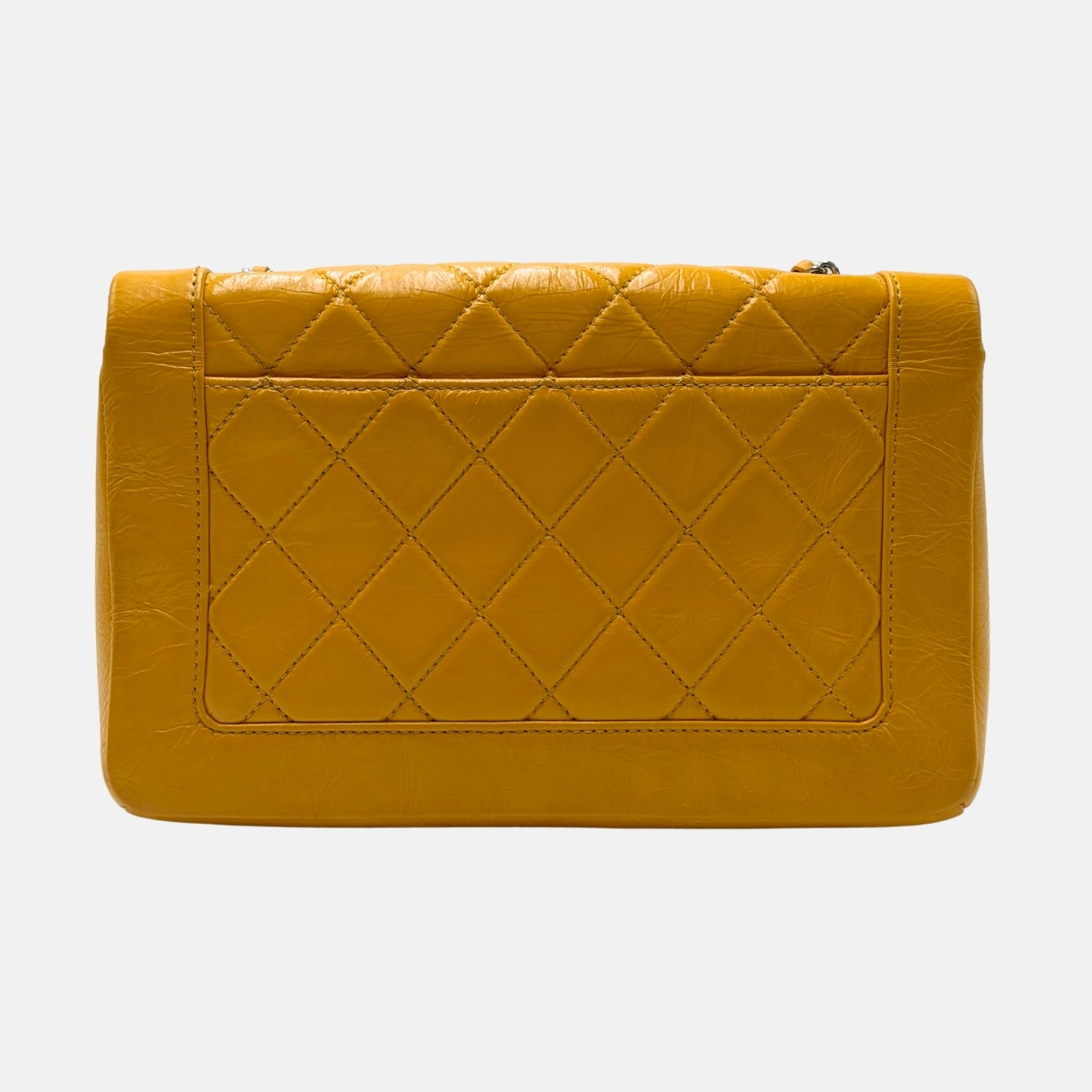 Classic Flap Yellow Calfskin