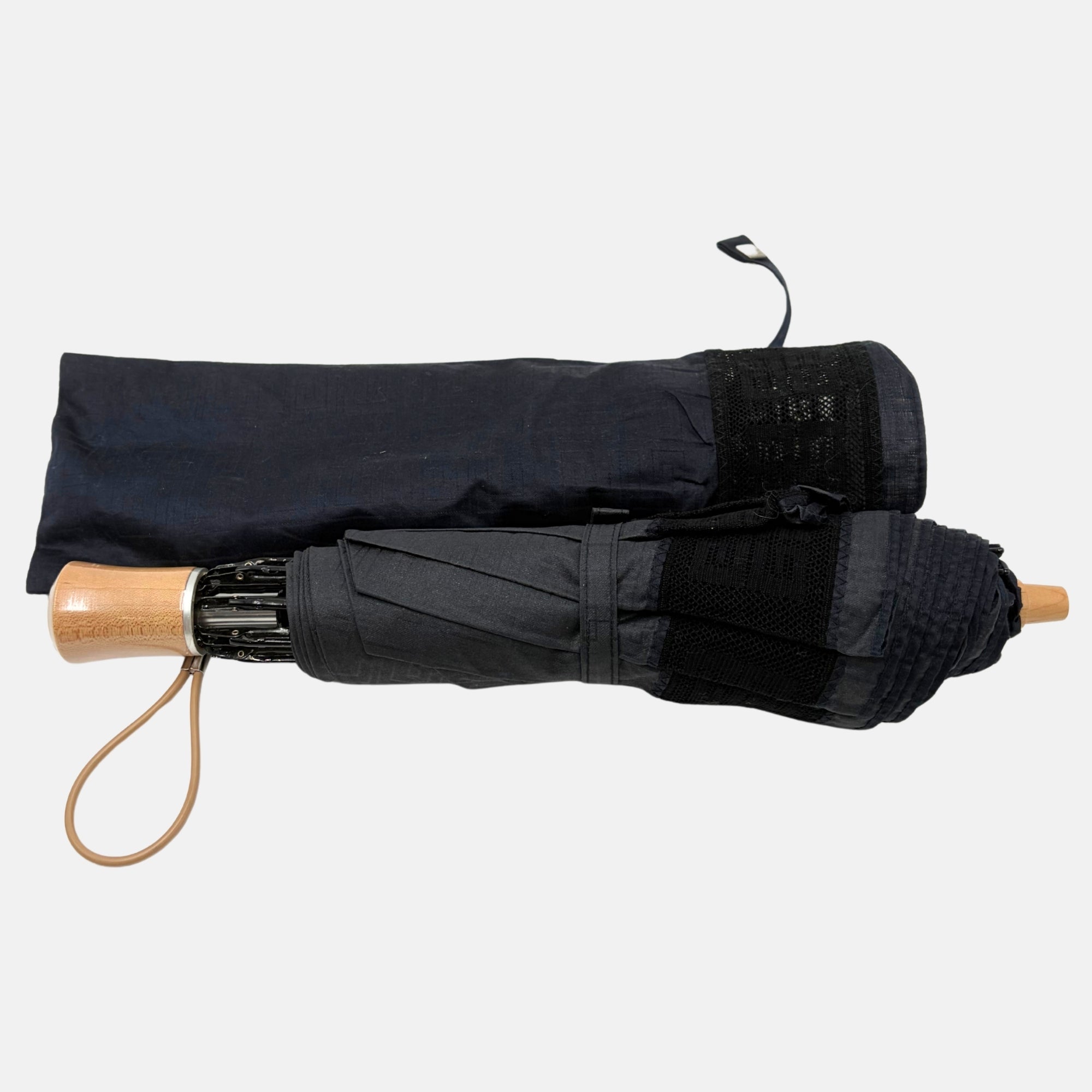 Black Compact Umbrella