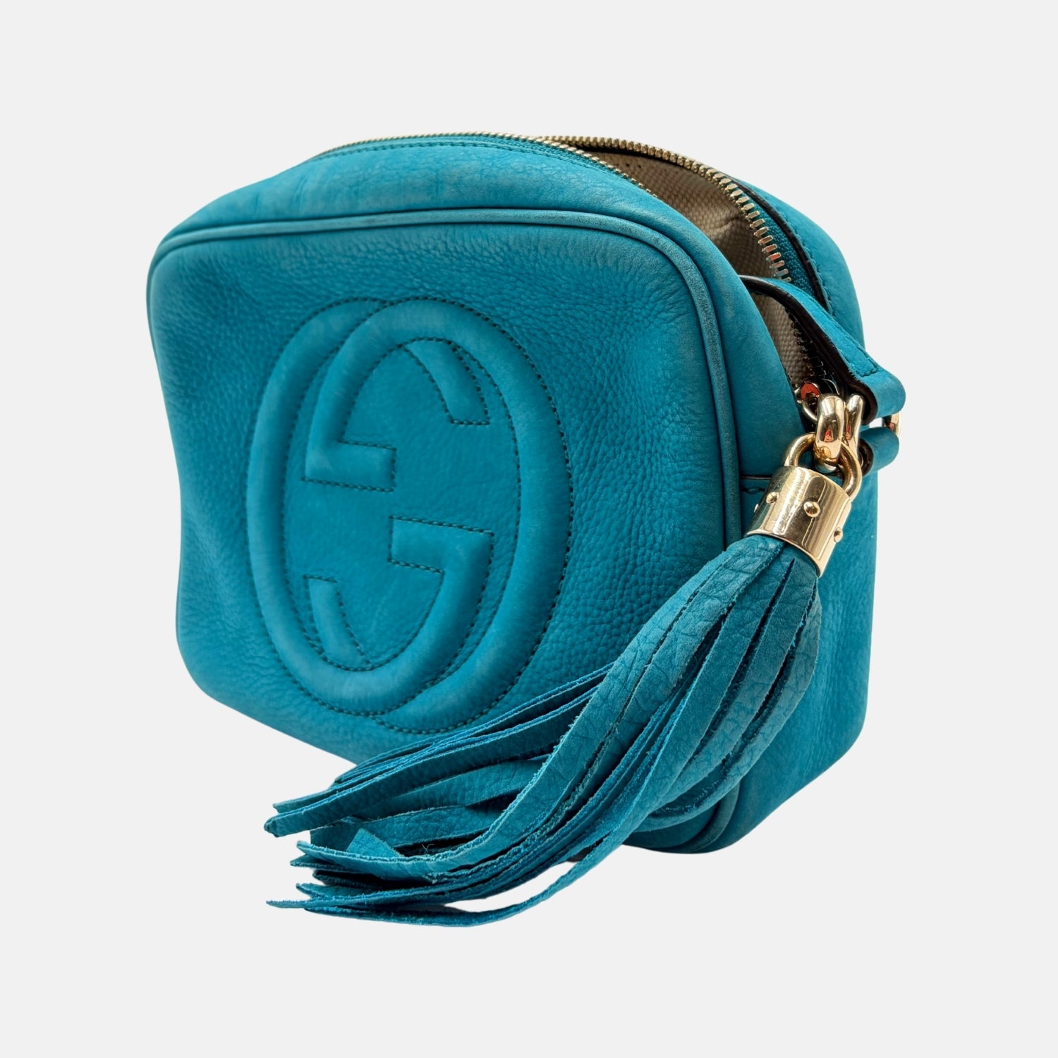 Soho Disco Bag Turquoise Leather