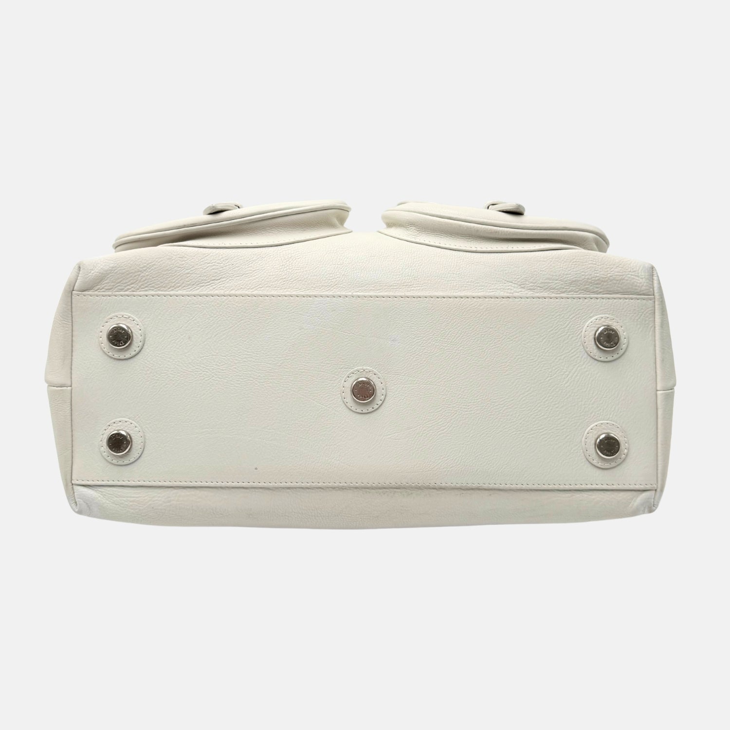 My Dior Satchel White Leather