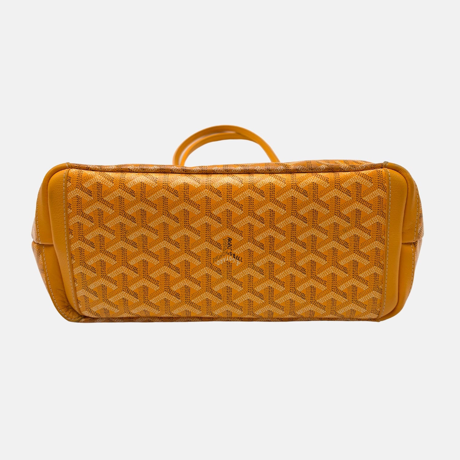 Artois PM Tote Yellow Goyardine Canvas