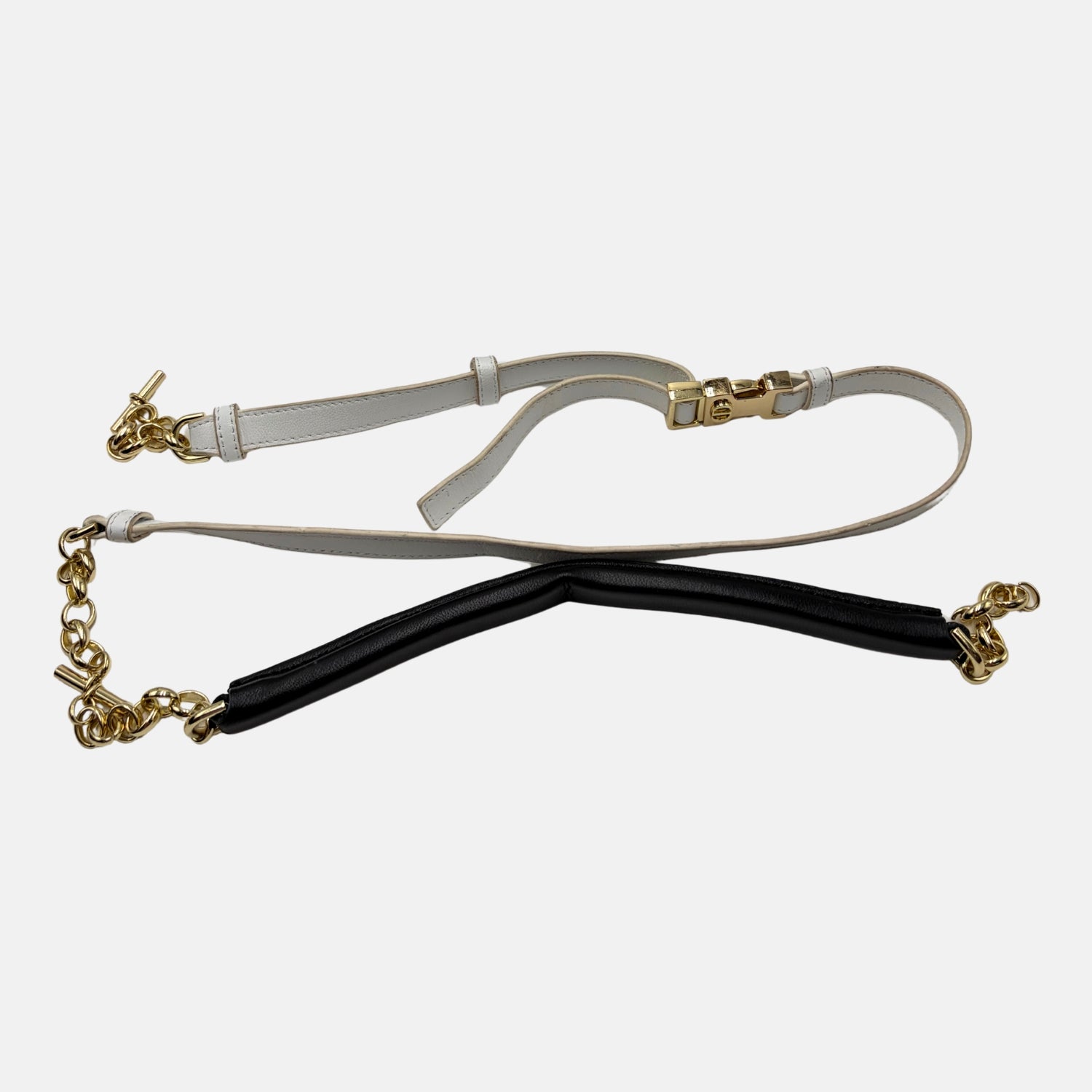 Vibe Hobo Bag Small White Cannage Leather