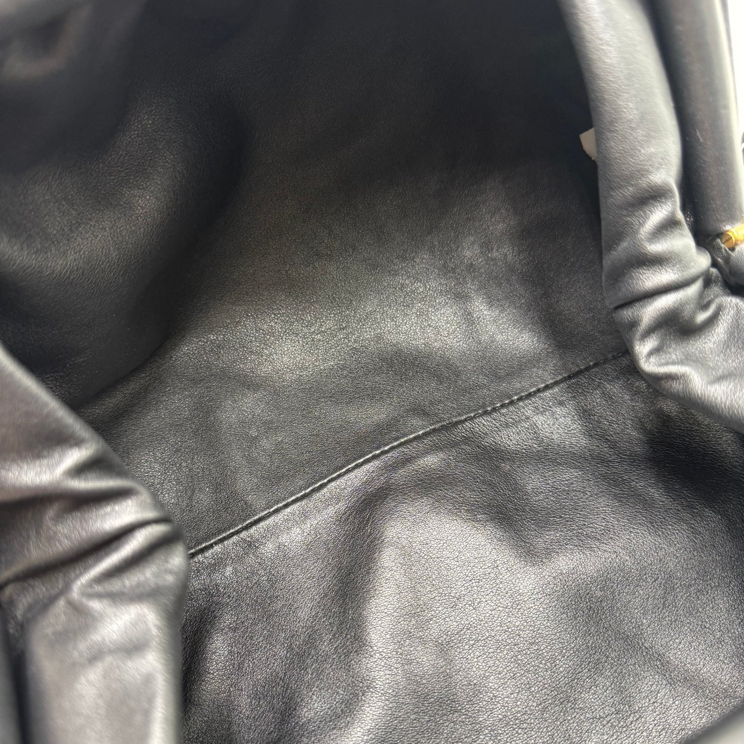 The Pouch Black Leather Teen