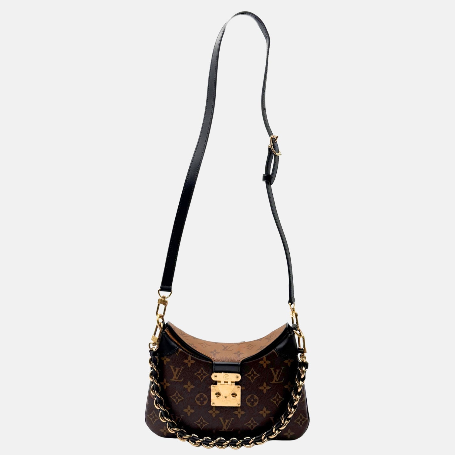 Twinny Brown Monogram Canvas Bag