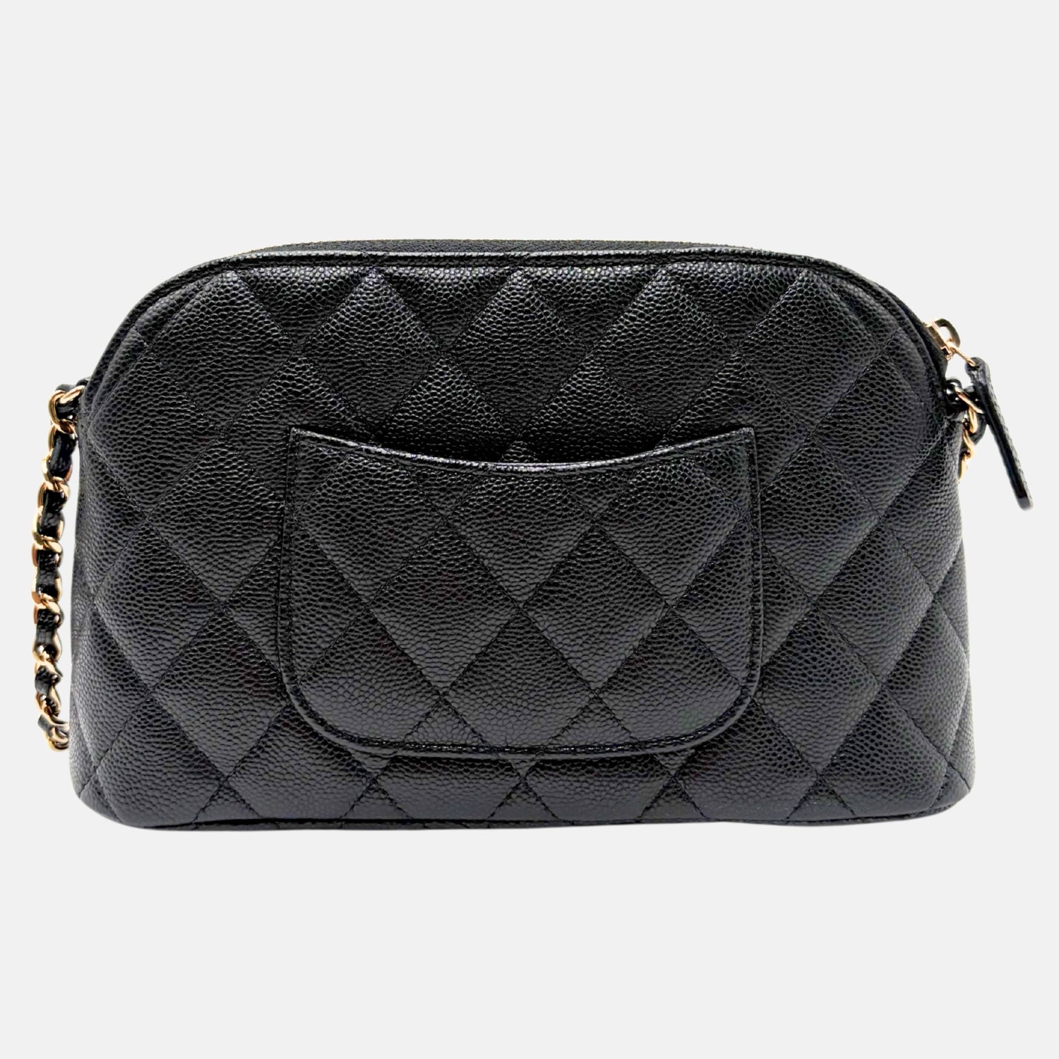Caviar Dome Black Crossbody
