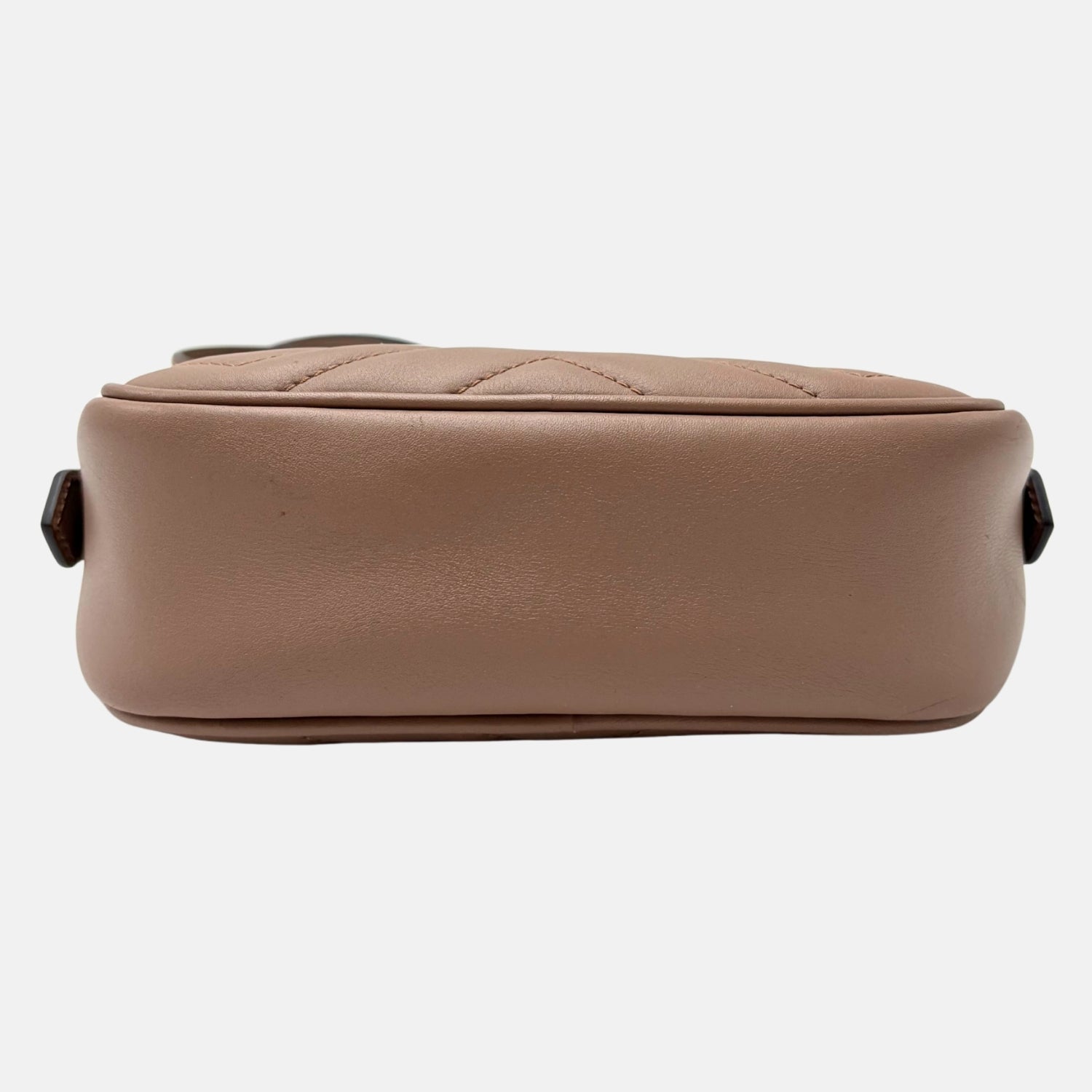 Marmont Camera Bag Taupe Matelassé Leather Mini