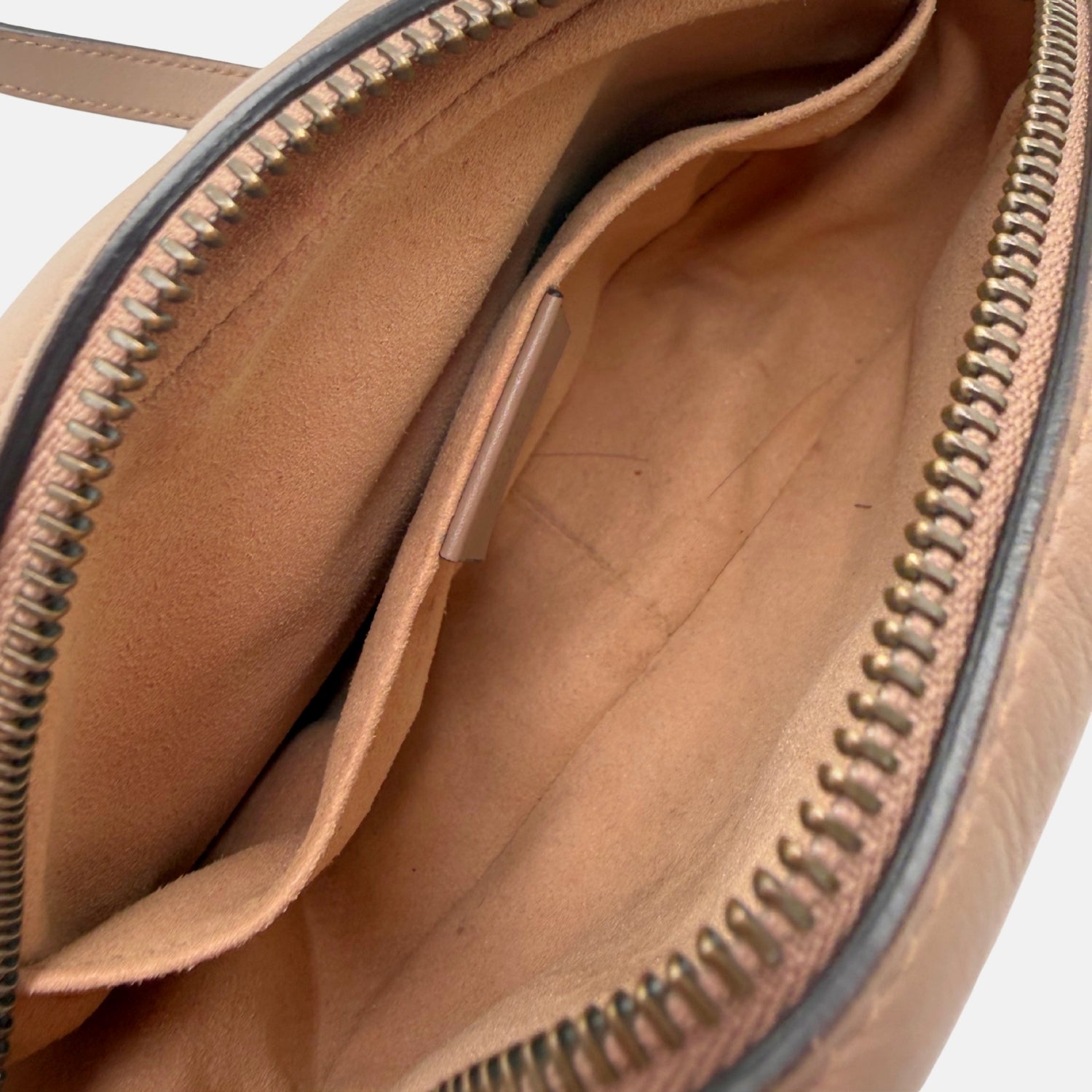 Marmont Camera Bag Taupe Matelassé Leather Mini