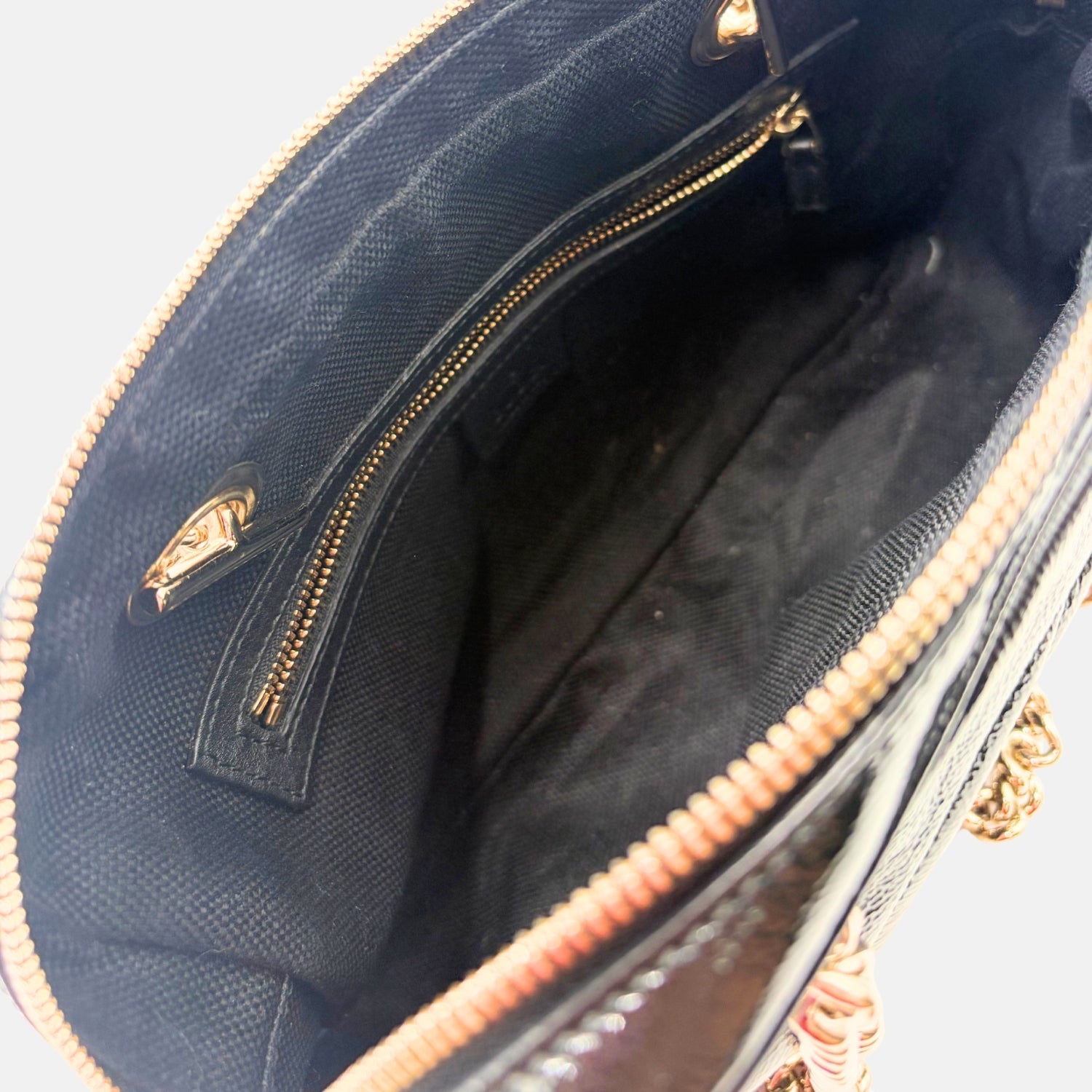 Soho Disco Bag Patent Black