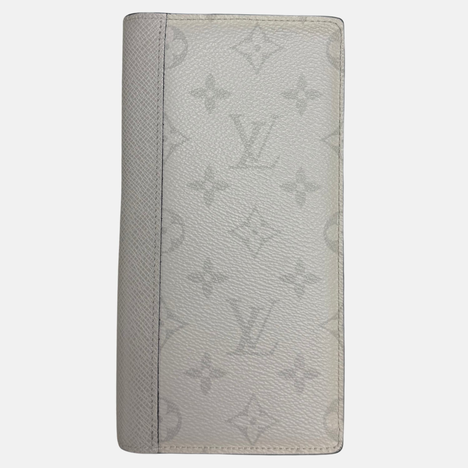 Monogram Wallet Grey Leather