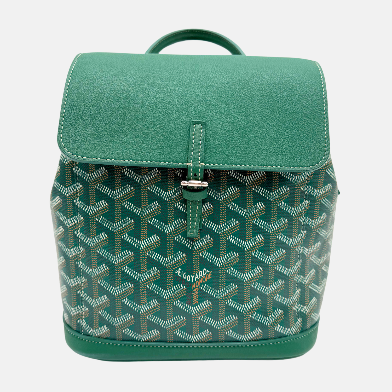 goyard alpin backpack mini Green Goyardine Calfskin Hiking Backpack 70L 90L b2b SKU:SENS60LA