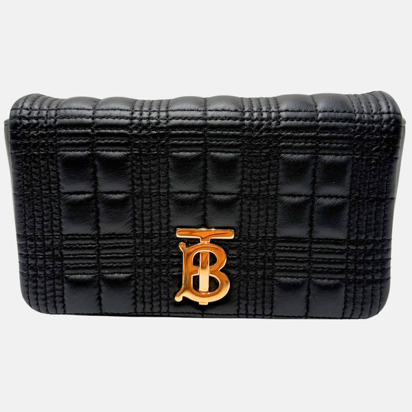 Burberry Belt Bag Black Quilted Leather display picture 2
