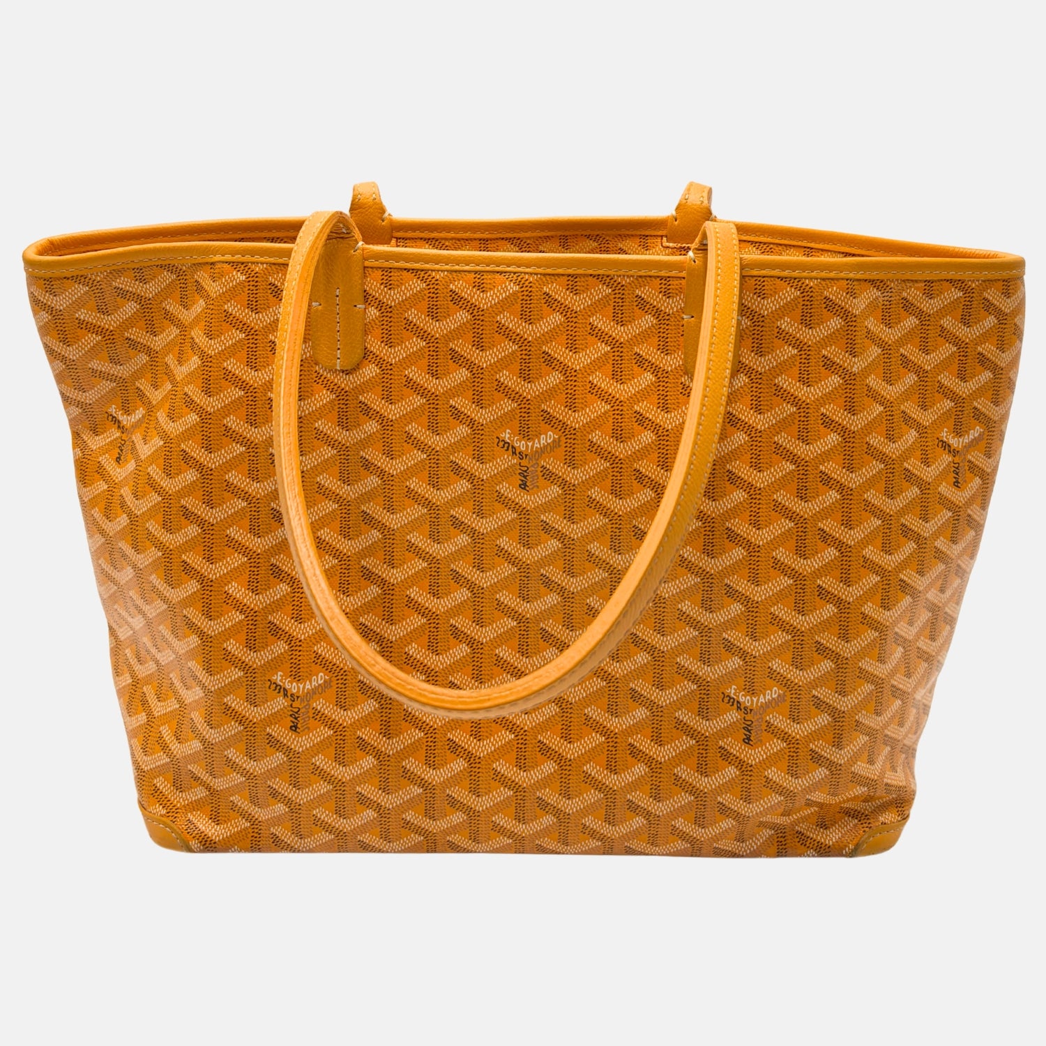 Artois PM Tote Yellow Goyardine Canvas