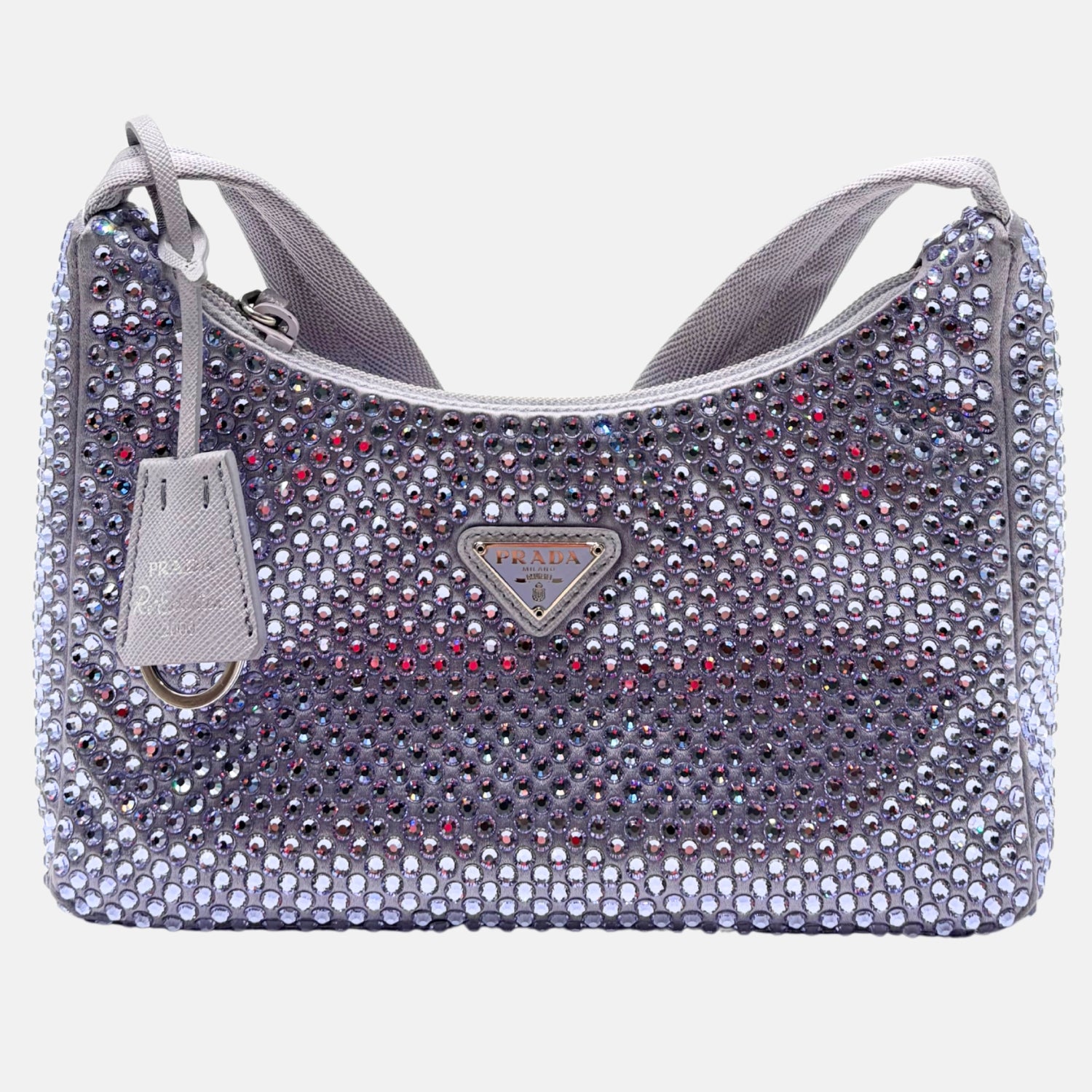Re Edition Purple Crystal Shoulder Bag