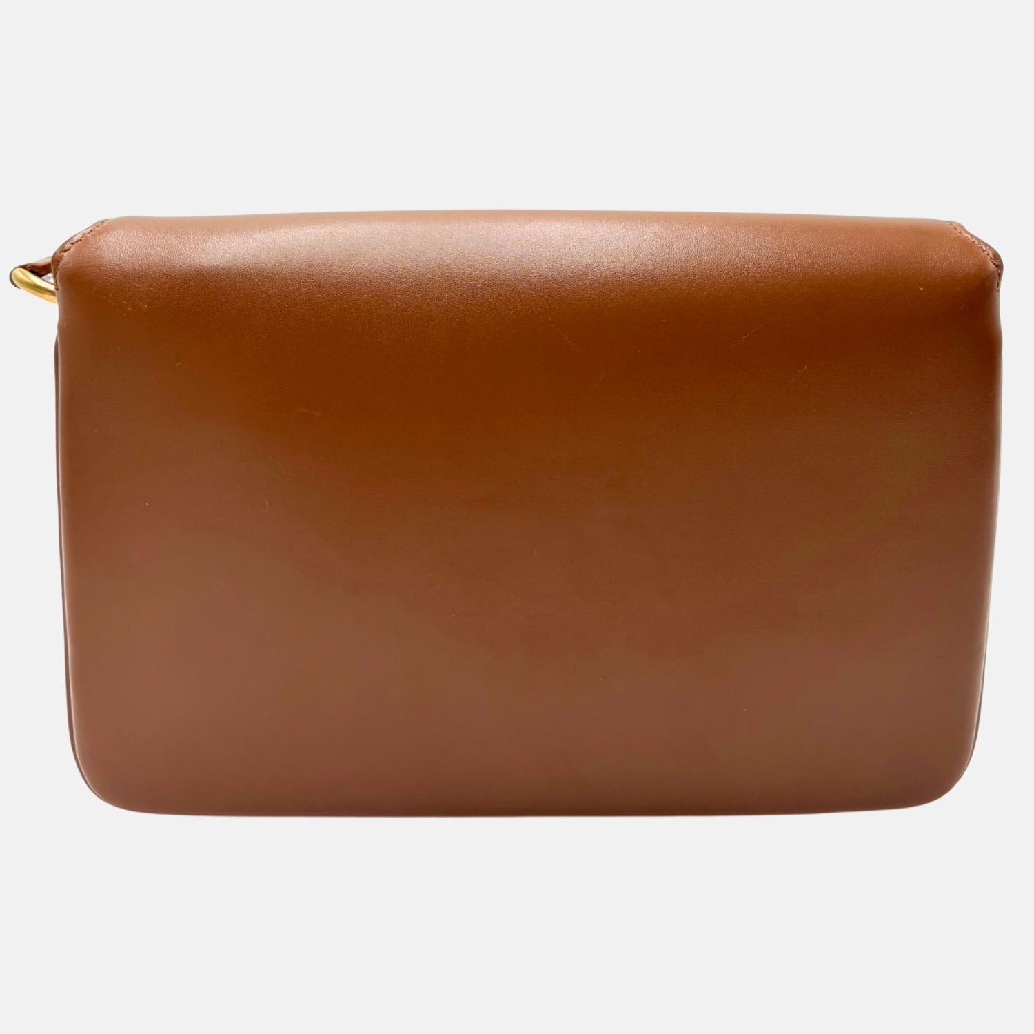 Le Maillon Brown Smooth Calfskin Shoulder Bag