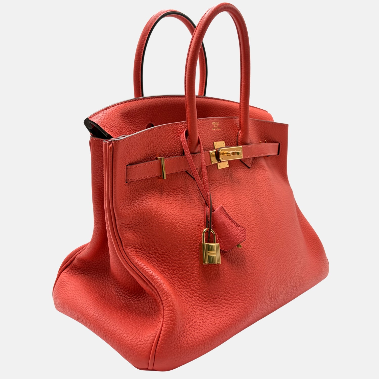Birkin 35 Tangerine Togo