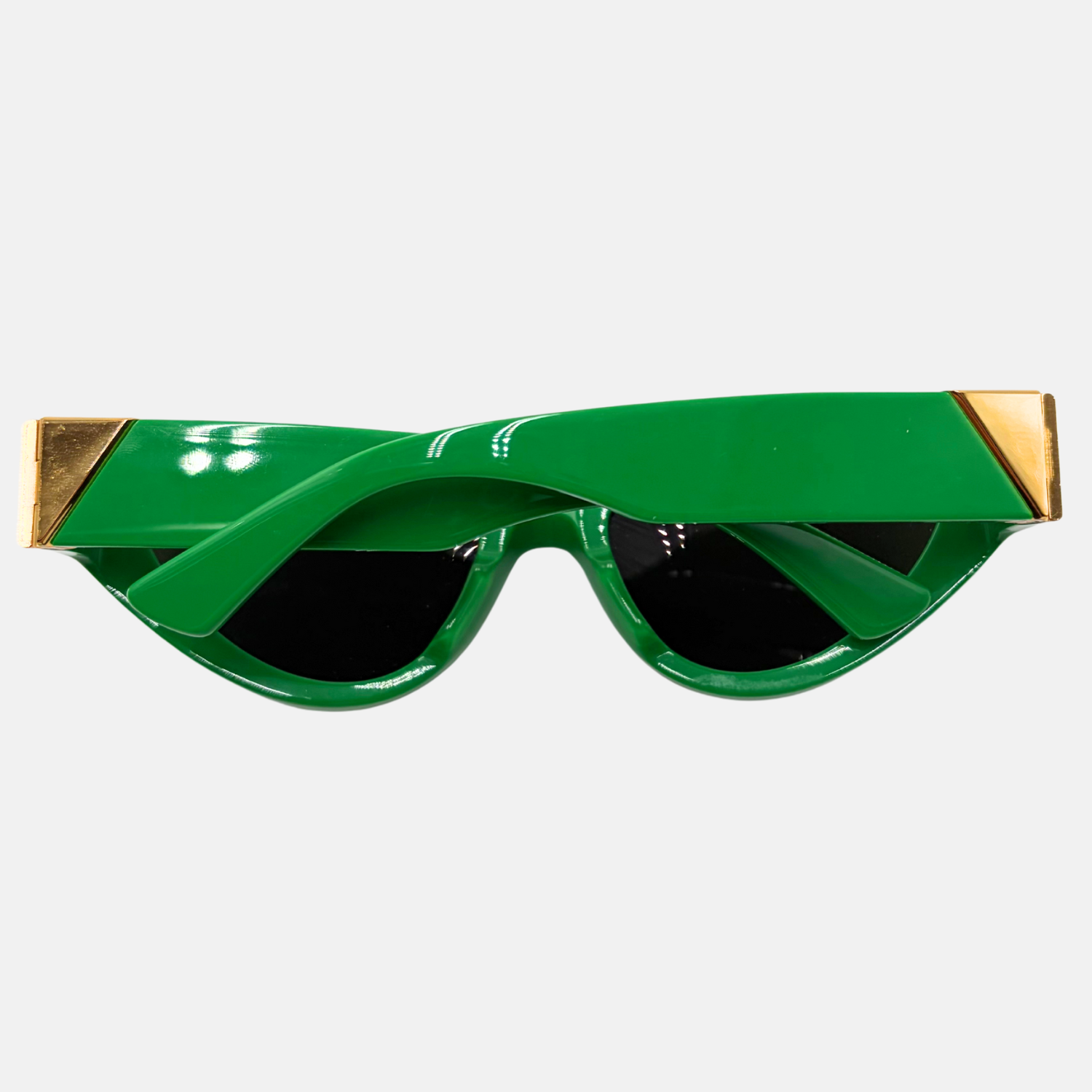 Cat Eye Green Sunglasses