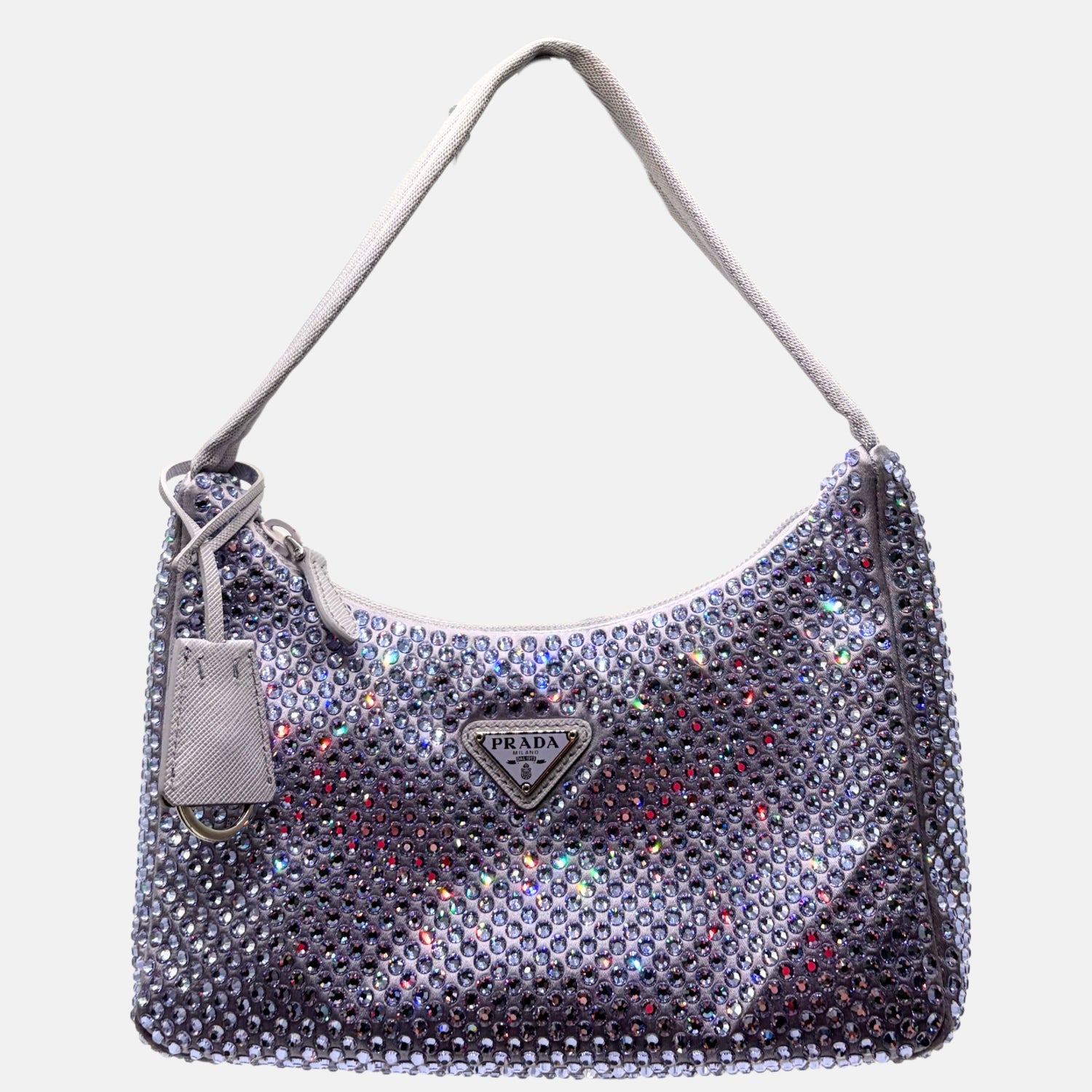 Re Edition Purple Crystal Shoulder Bag
