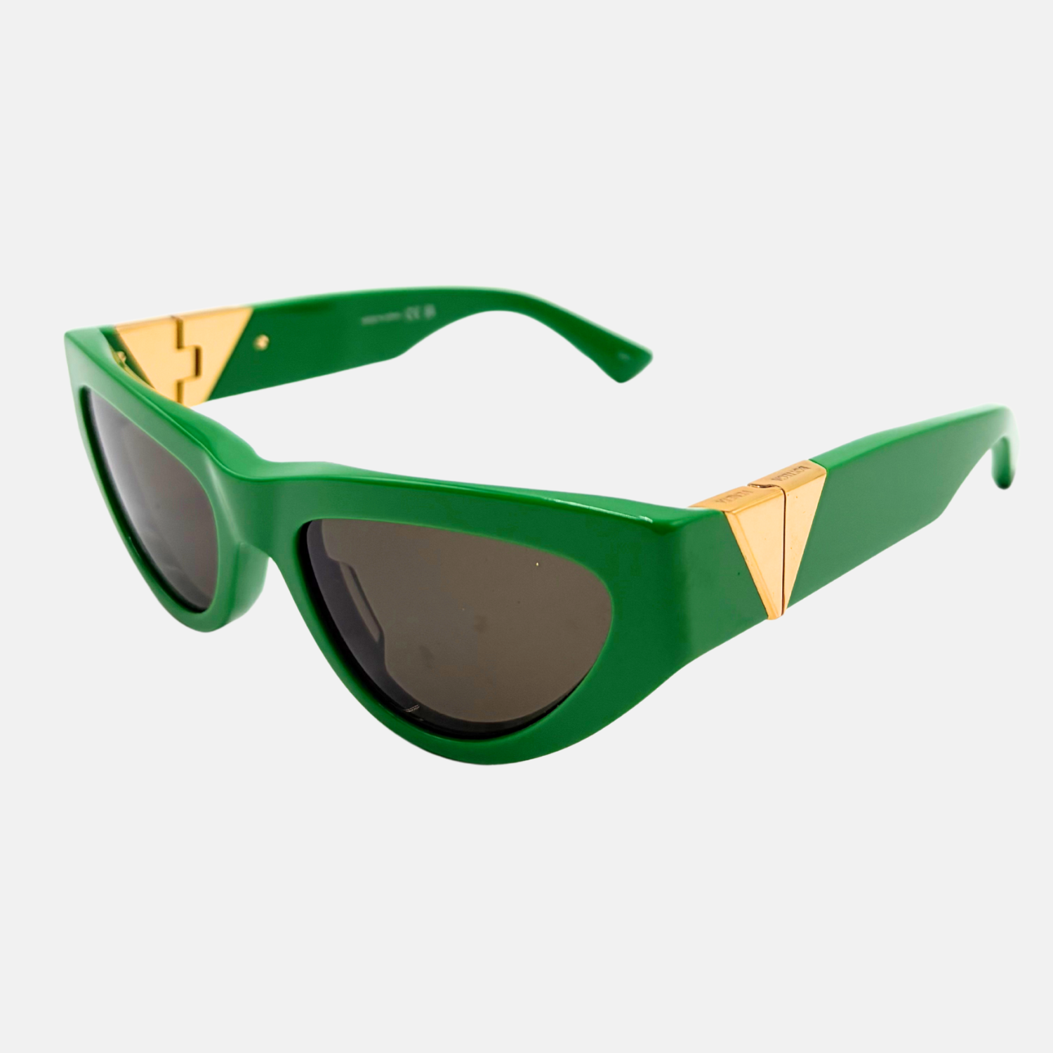 Cat Eye Green Sunglasses