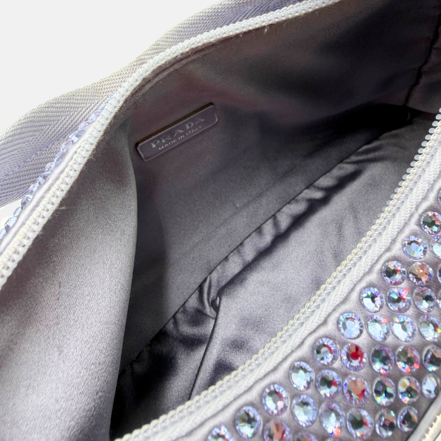 Re Edition Purple Crystal Shoulder Bag