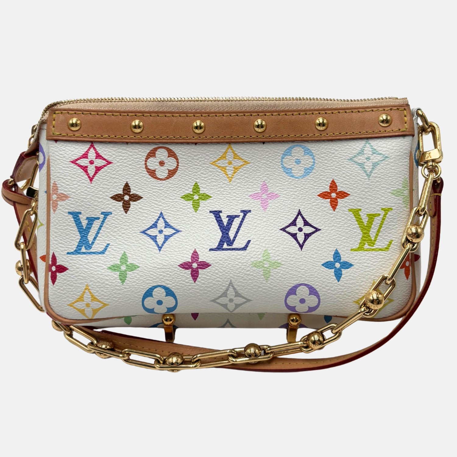 Murakami Multicolor Pochette White