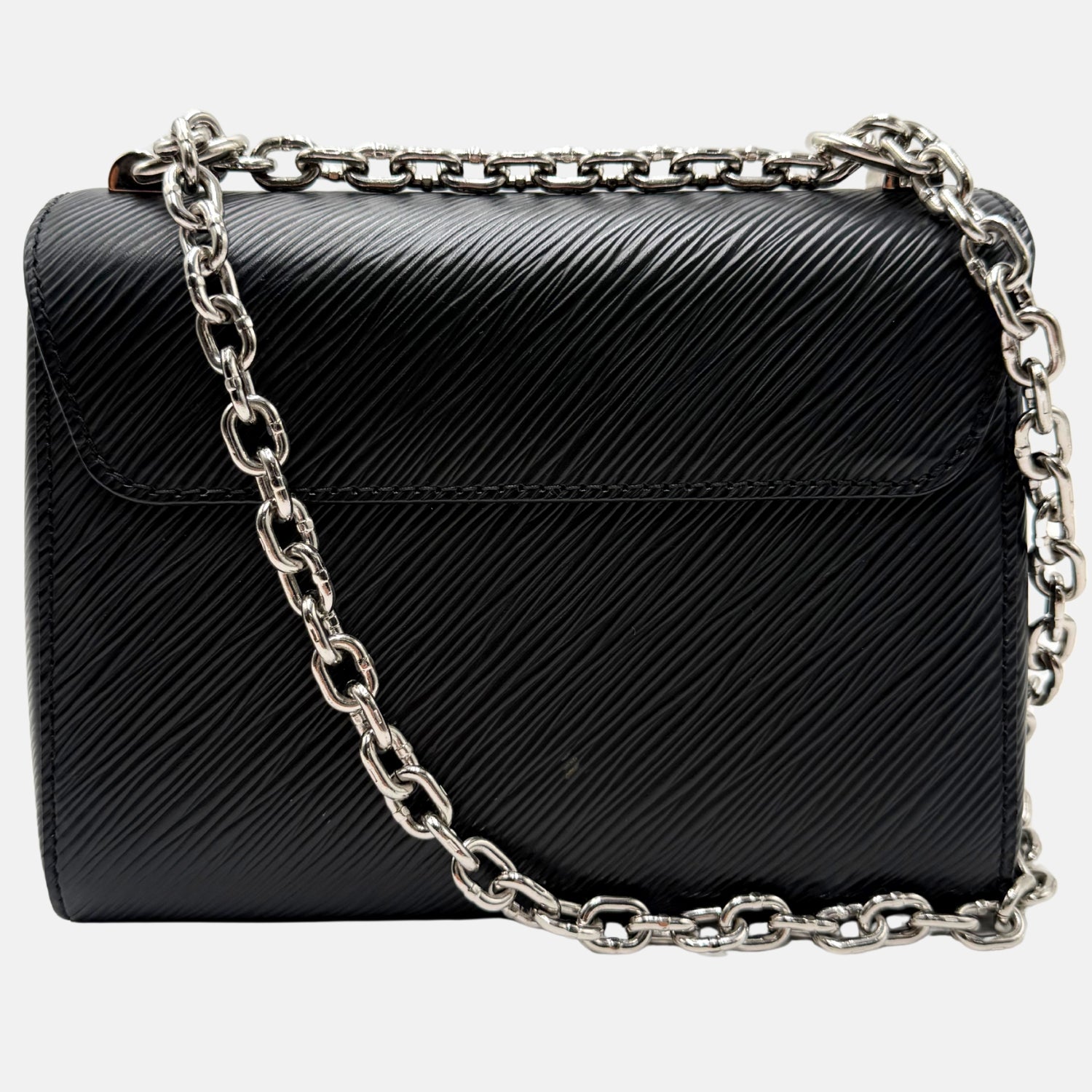 Twist MM Black Epi Leather