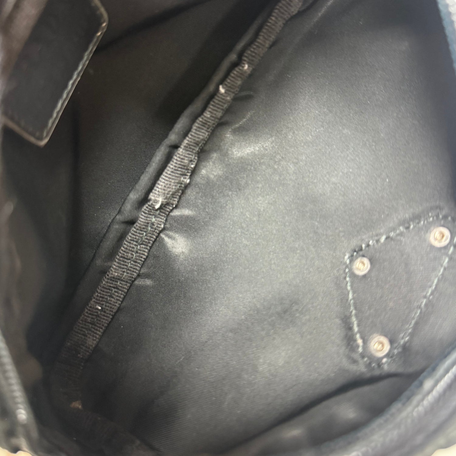 Cosmetic Case Black Nylon