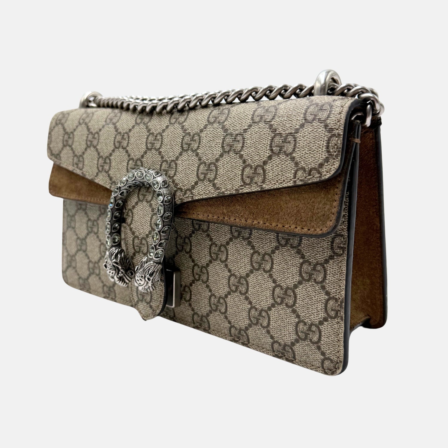 Dionysus GG Supreme Canvas Shoulder Bag