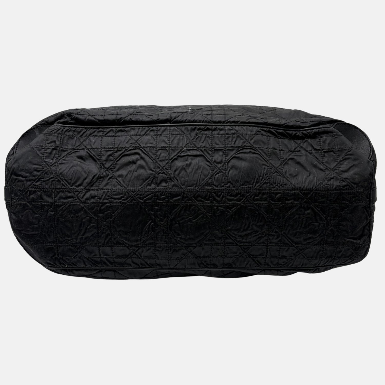 Cannage Tote Bag Black Nylon