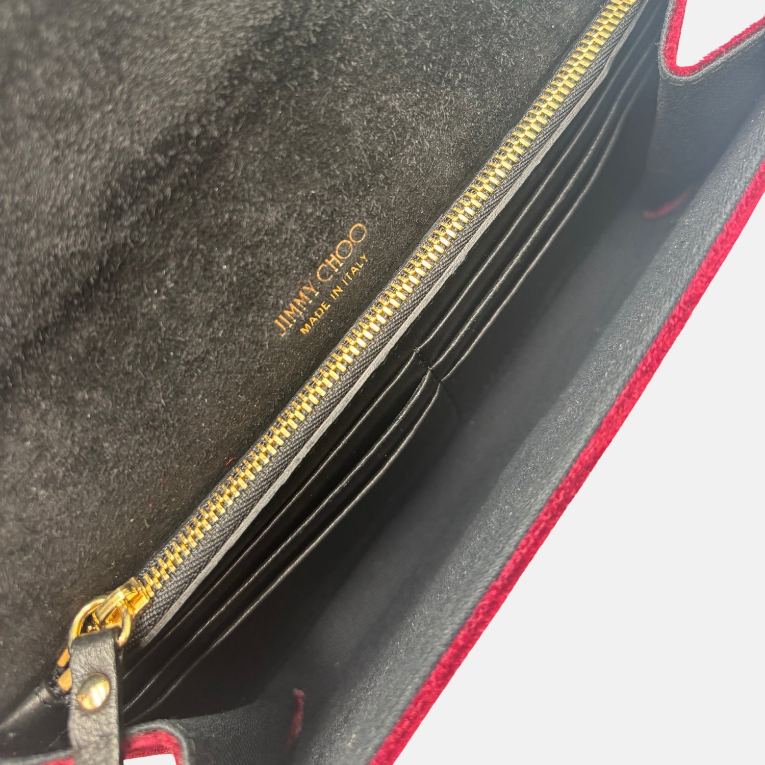 Clutch Burgundy Textured Velvet